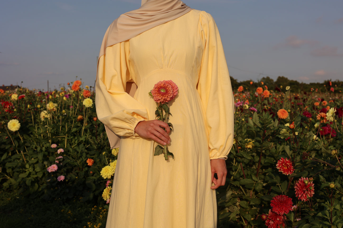 Cotton Dress LEMON