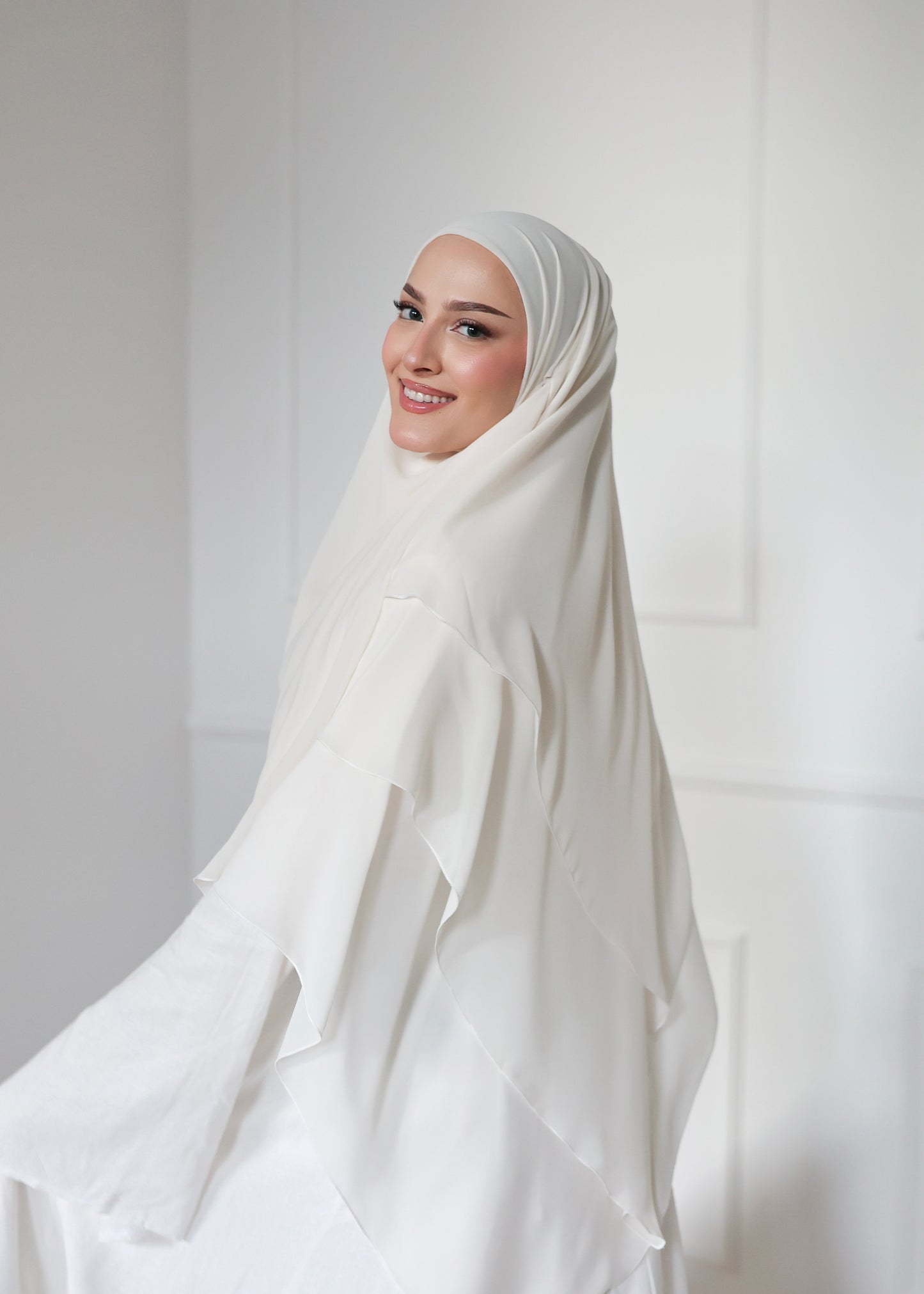 Chiffon Khimar OAT MILK