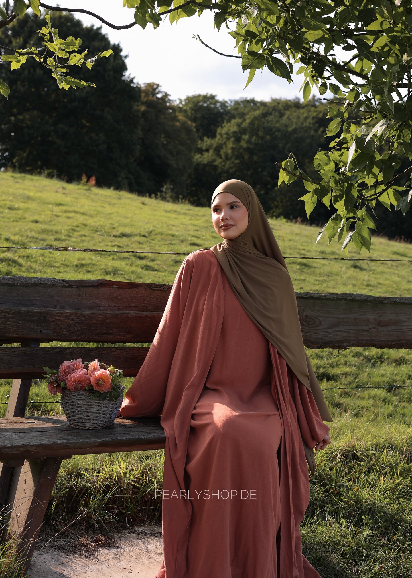 Abaya Set TERRACOTTA