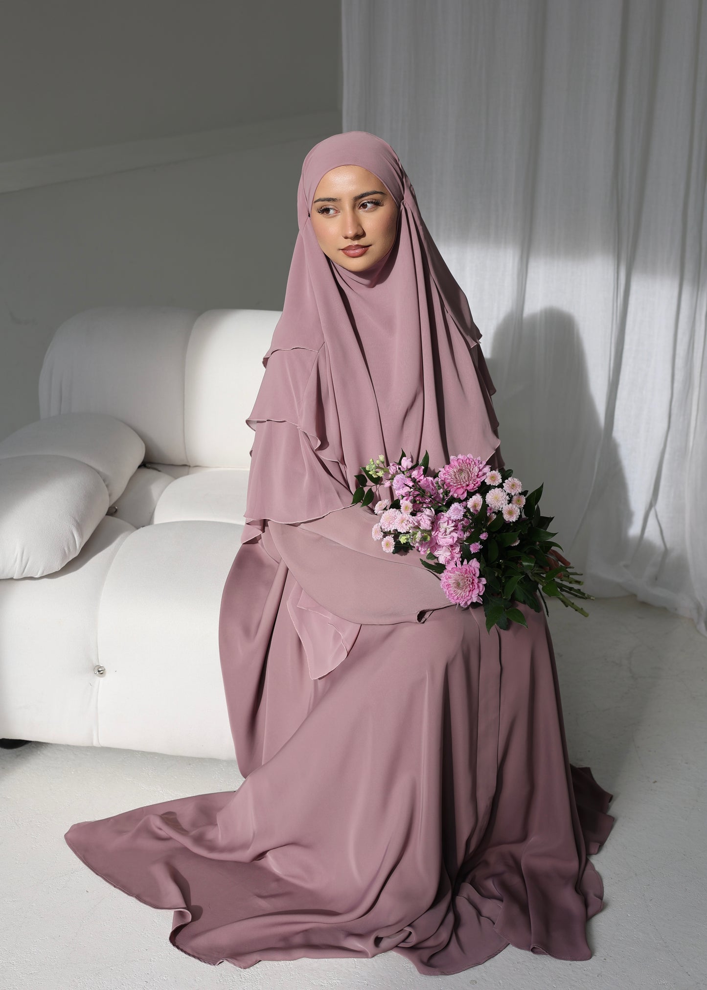 Chiffon Khimar BERRY