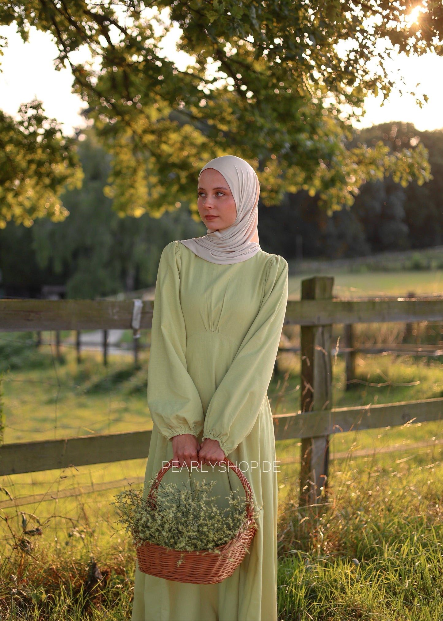 Cotton Dress LIME