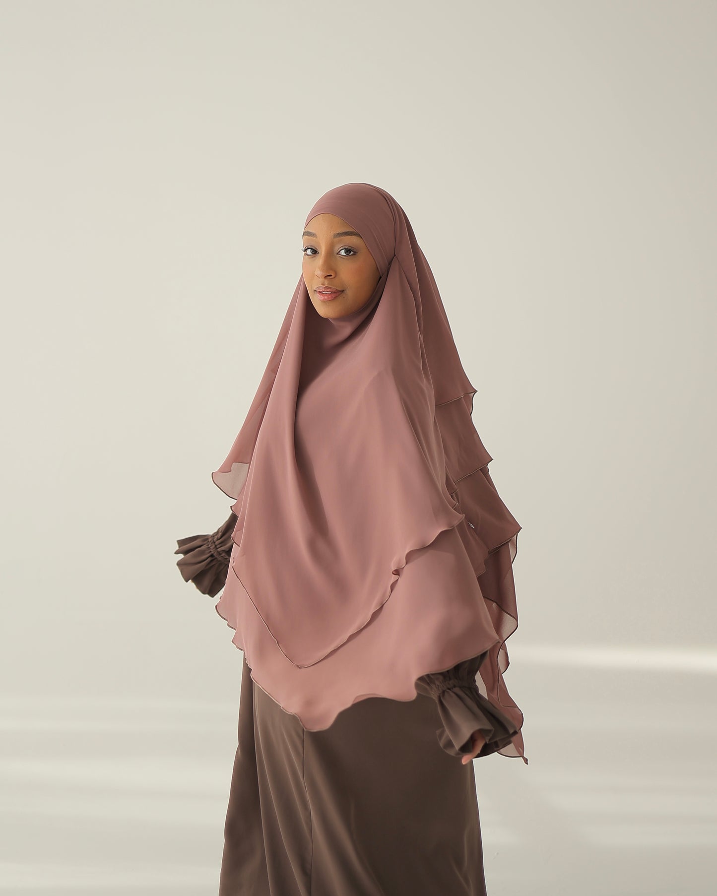 Chiffon Khimar EARTH