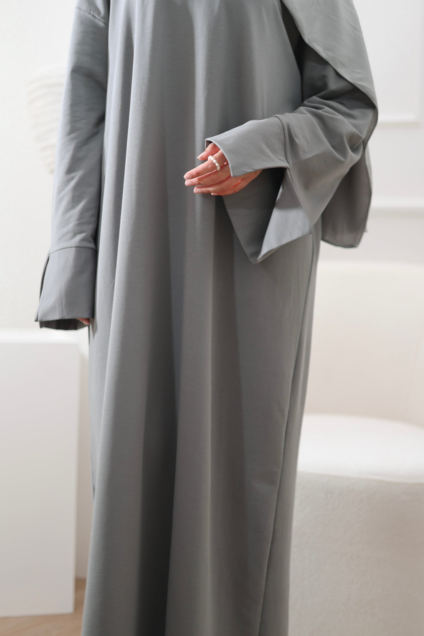 sweatshirt dress CLOUDY
