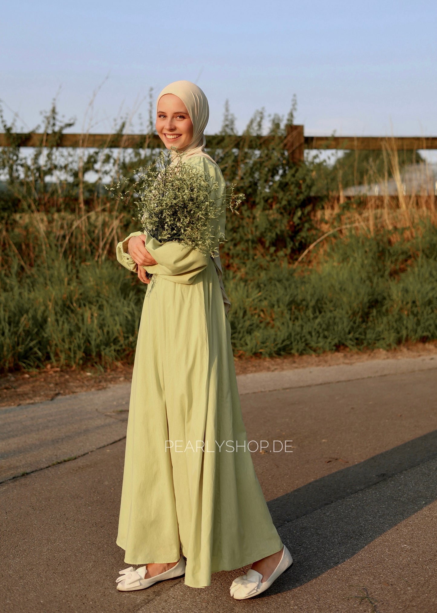 Cotton Dress LIME