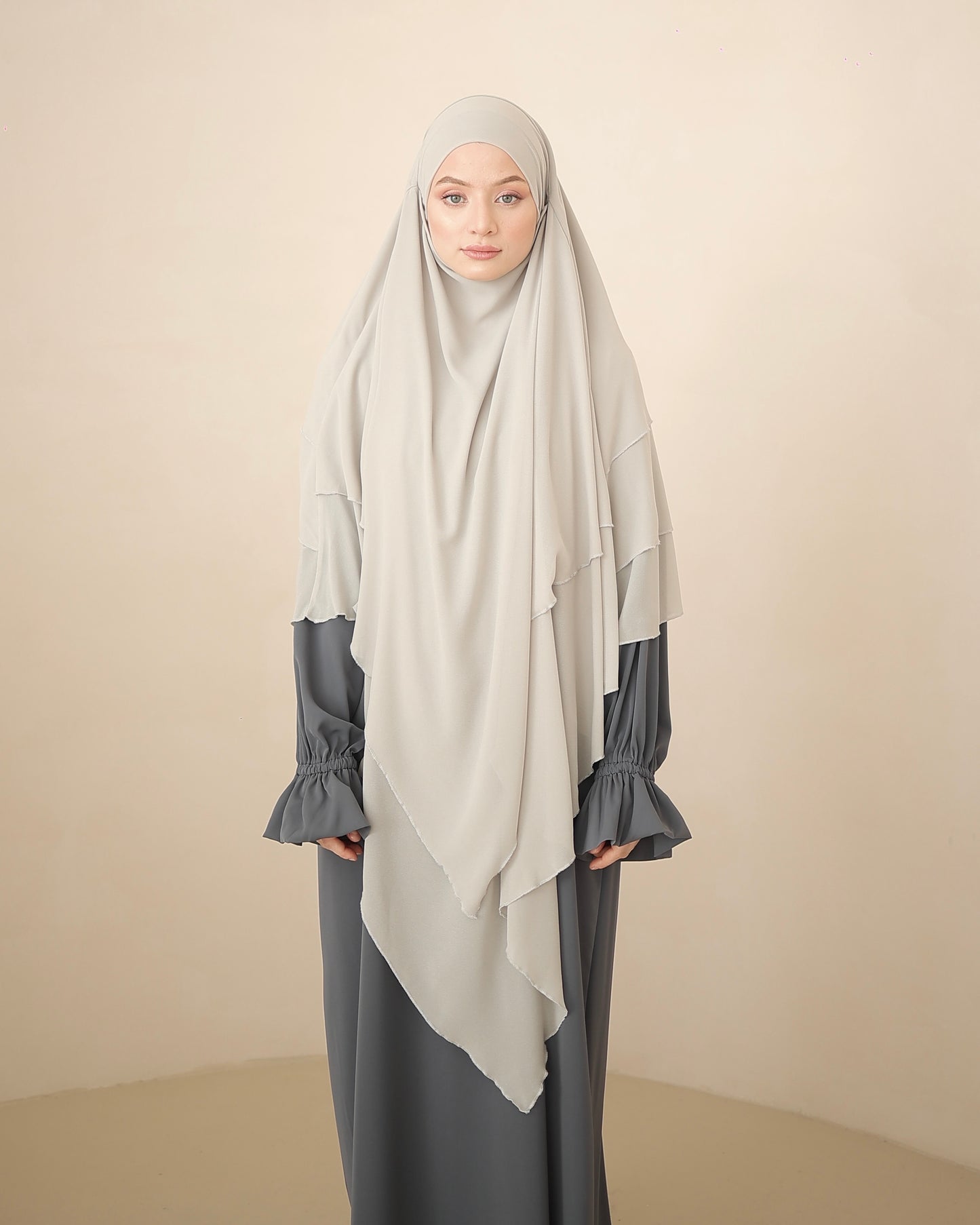 Chiffon Khimar Long NUAGE