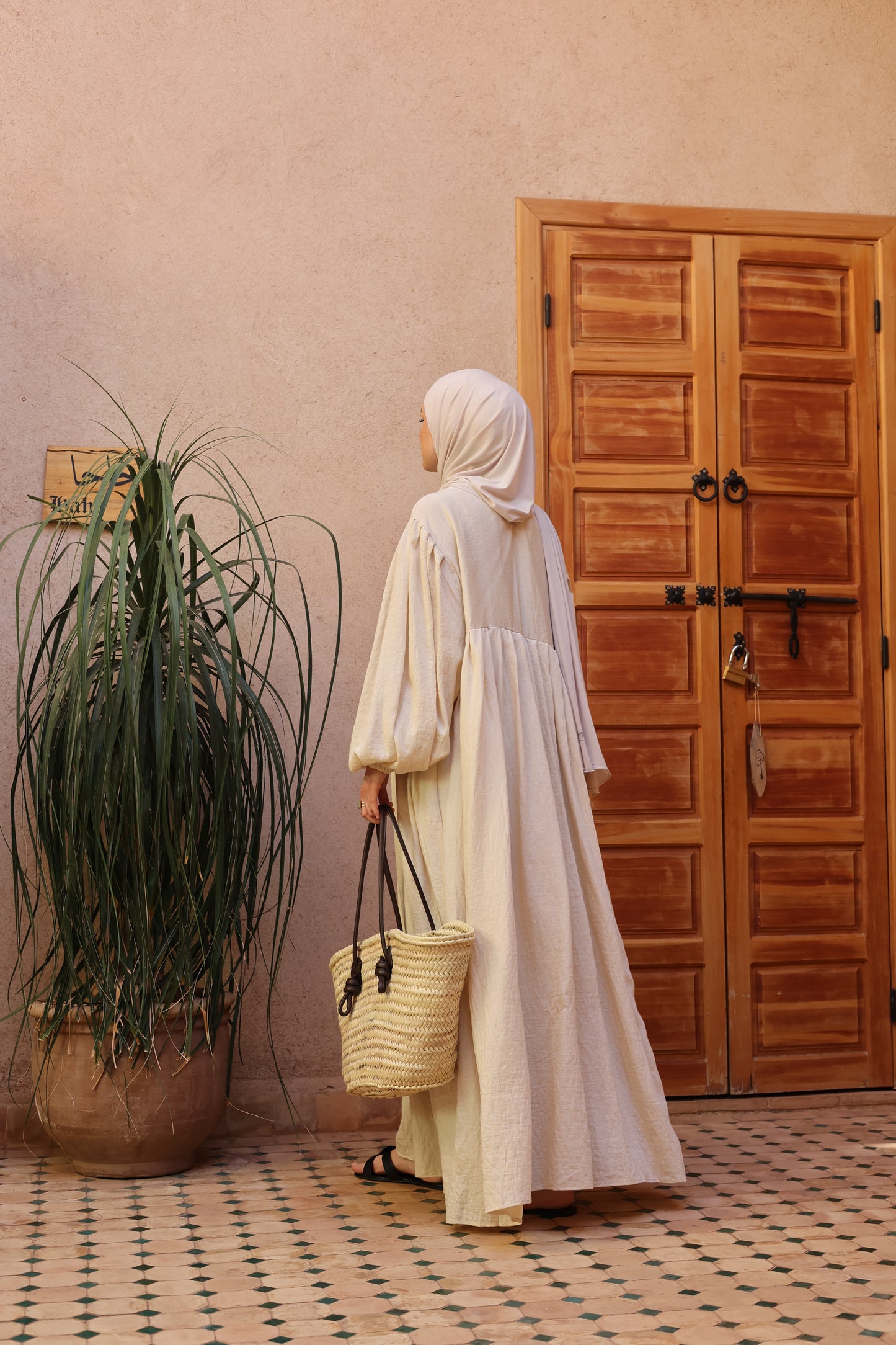 Flowy Linen Dress SUMMER BREEZE