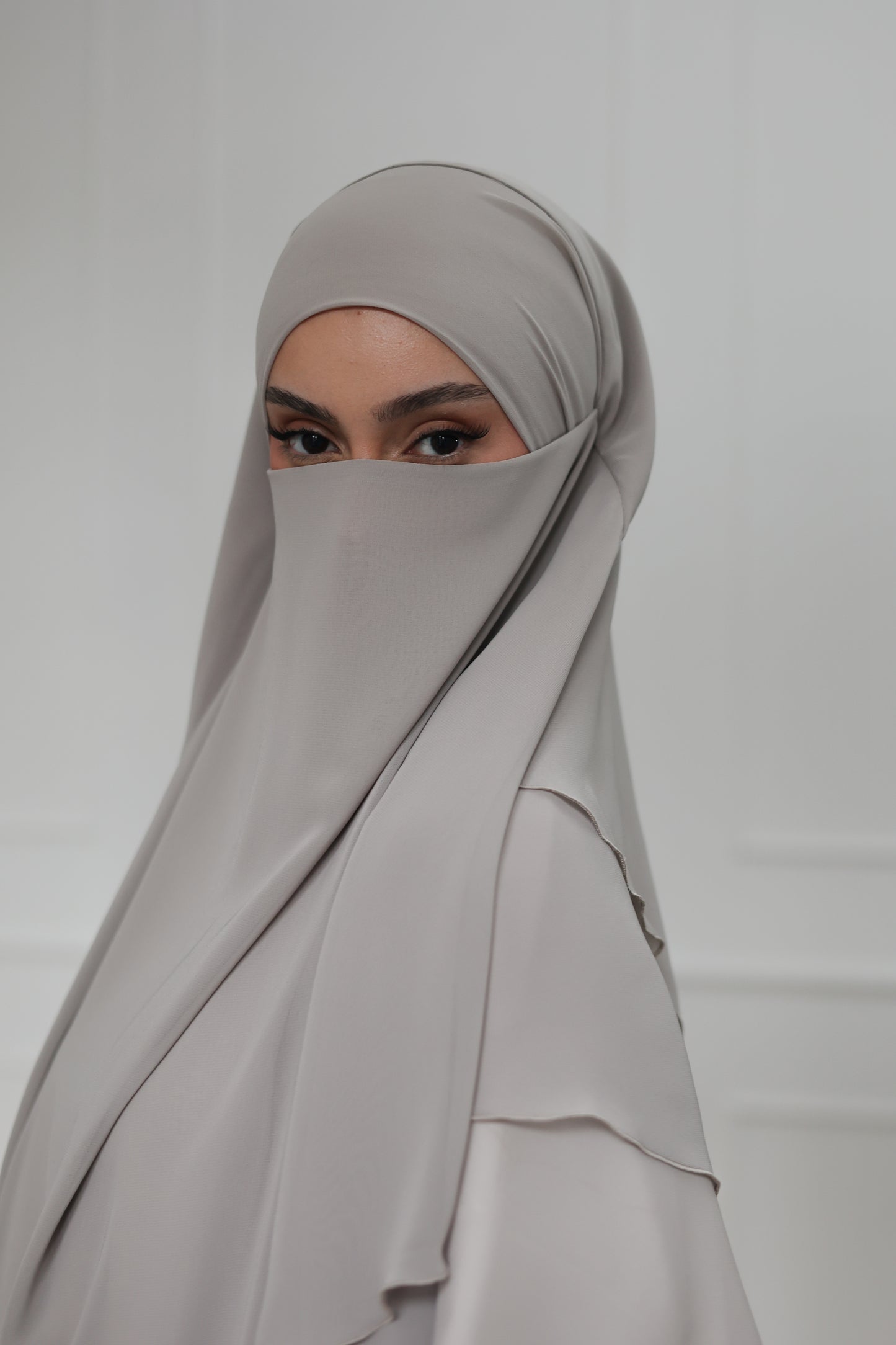 Chiffon Khimar GREIGE