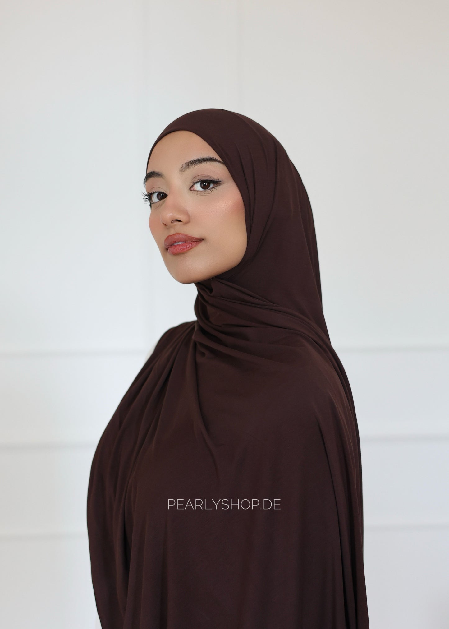 Breathable Bamboo Hijab BROWNIE