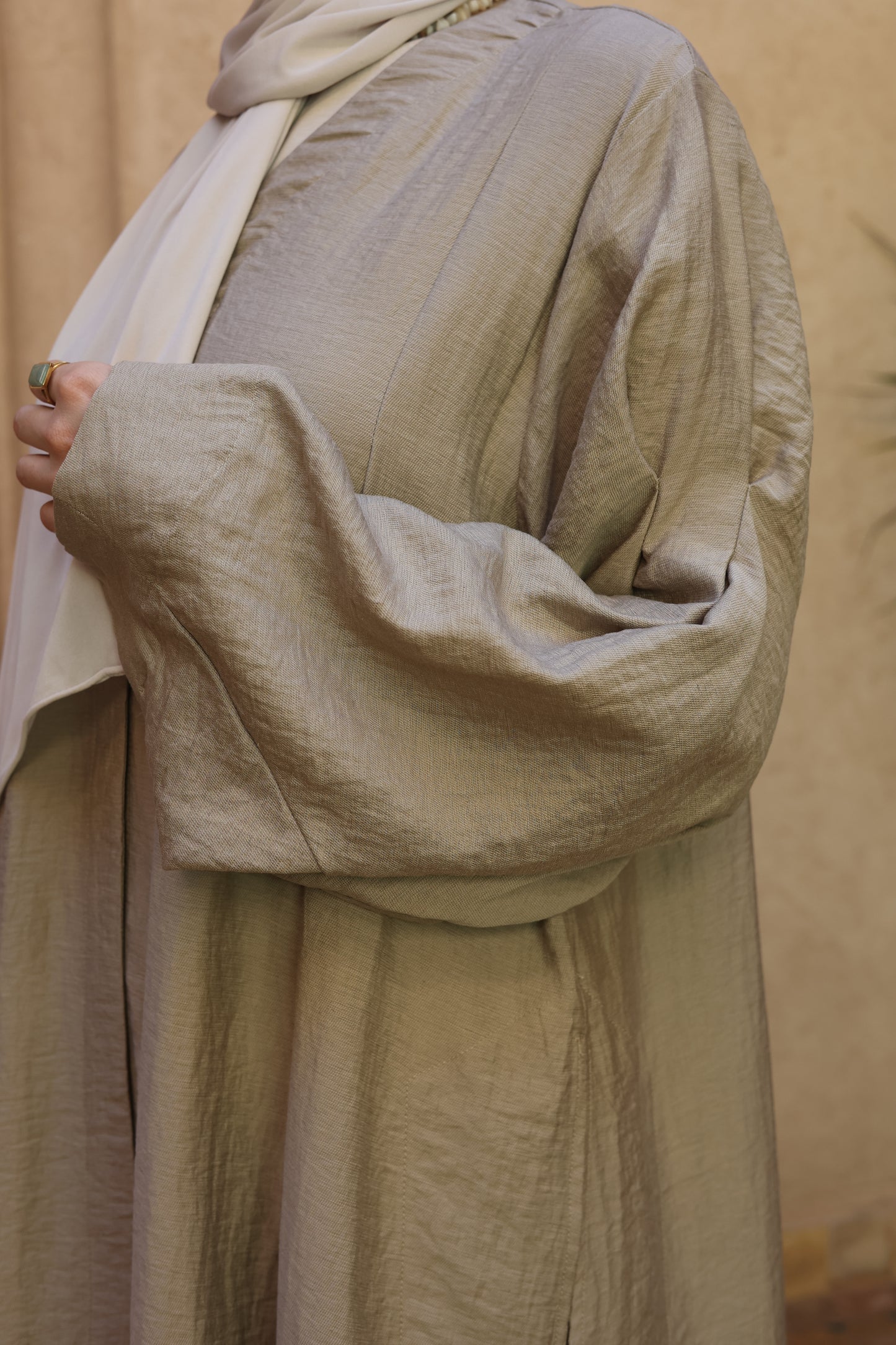 Abaya en lin DESERT