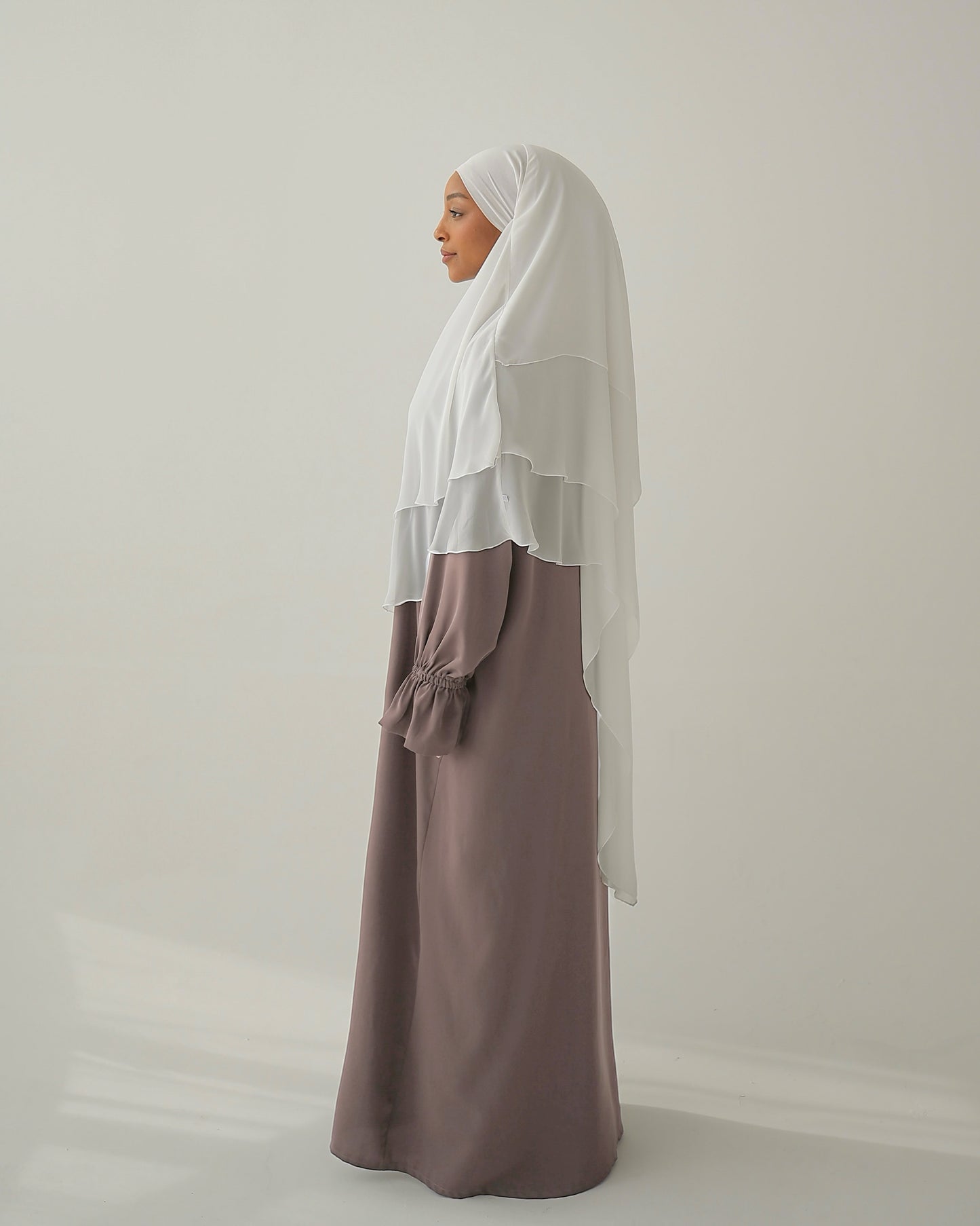 Romantic Abaya STONE