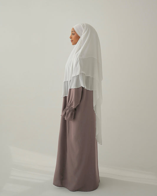 Abaya romantique STONE