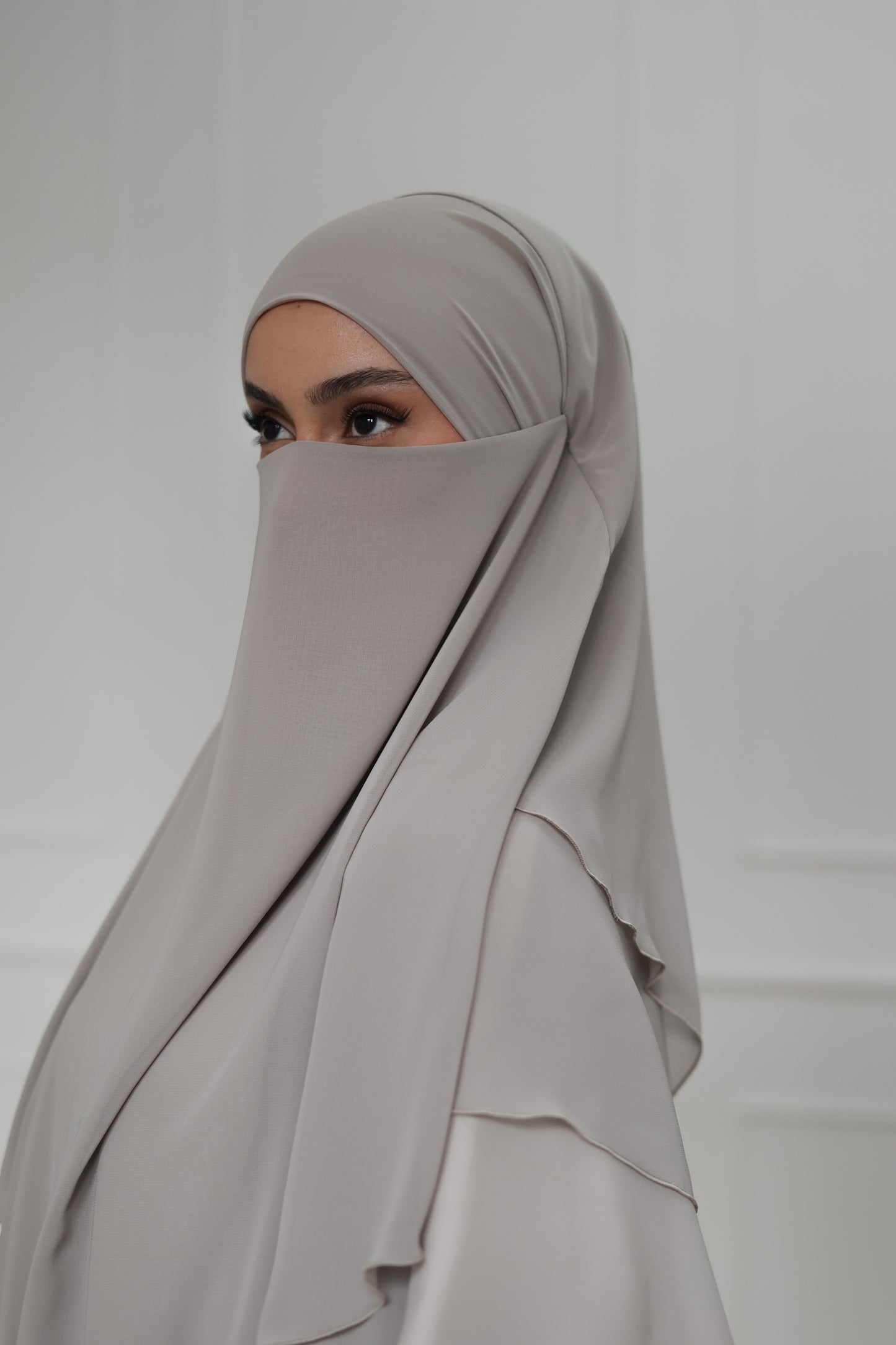 Chiffon Khimar GREIGE