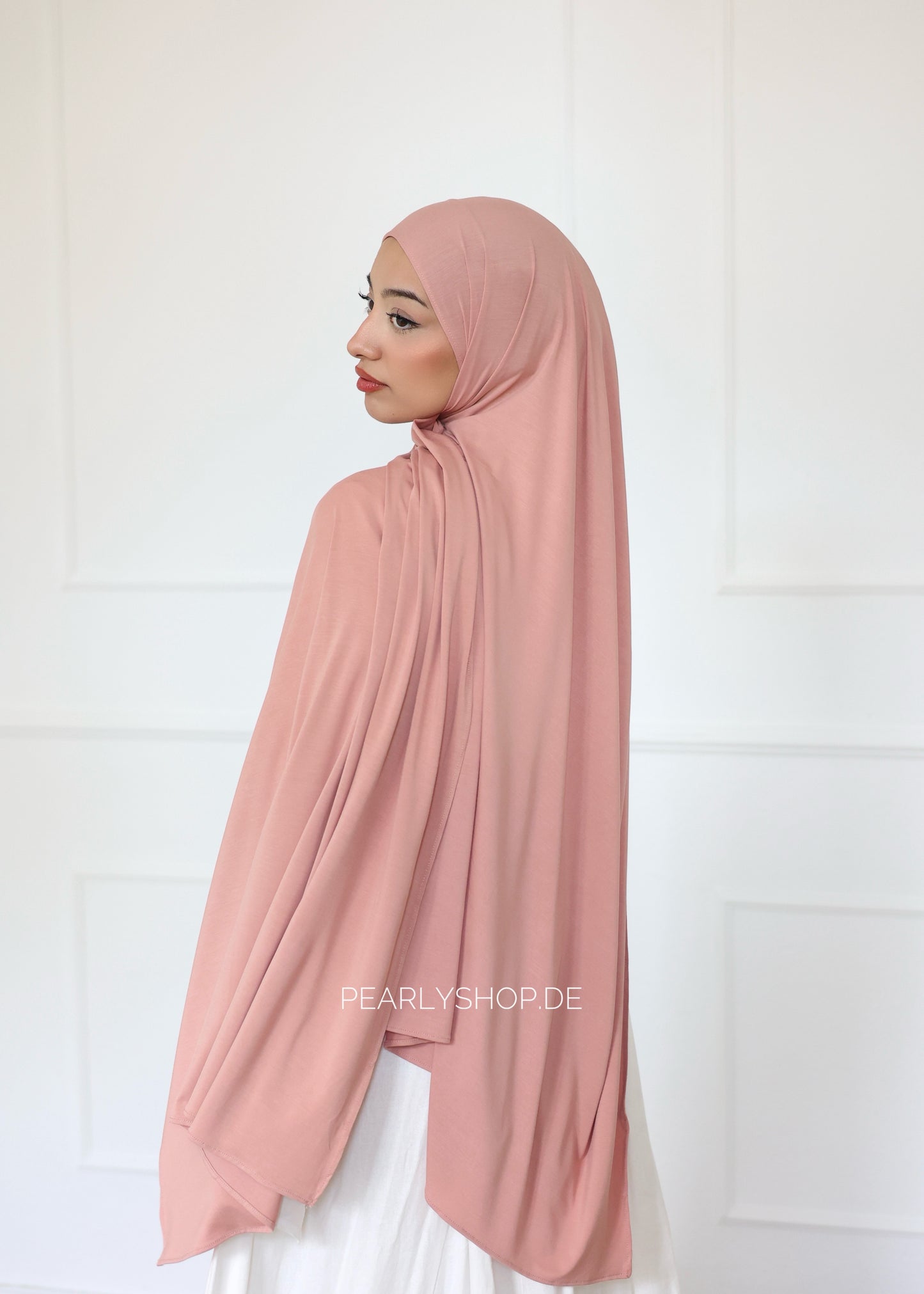 Breathable Bamboo Hijab CORAL