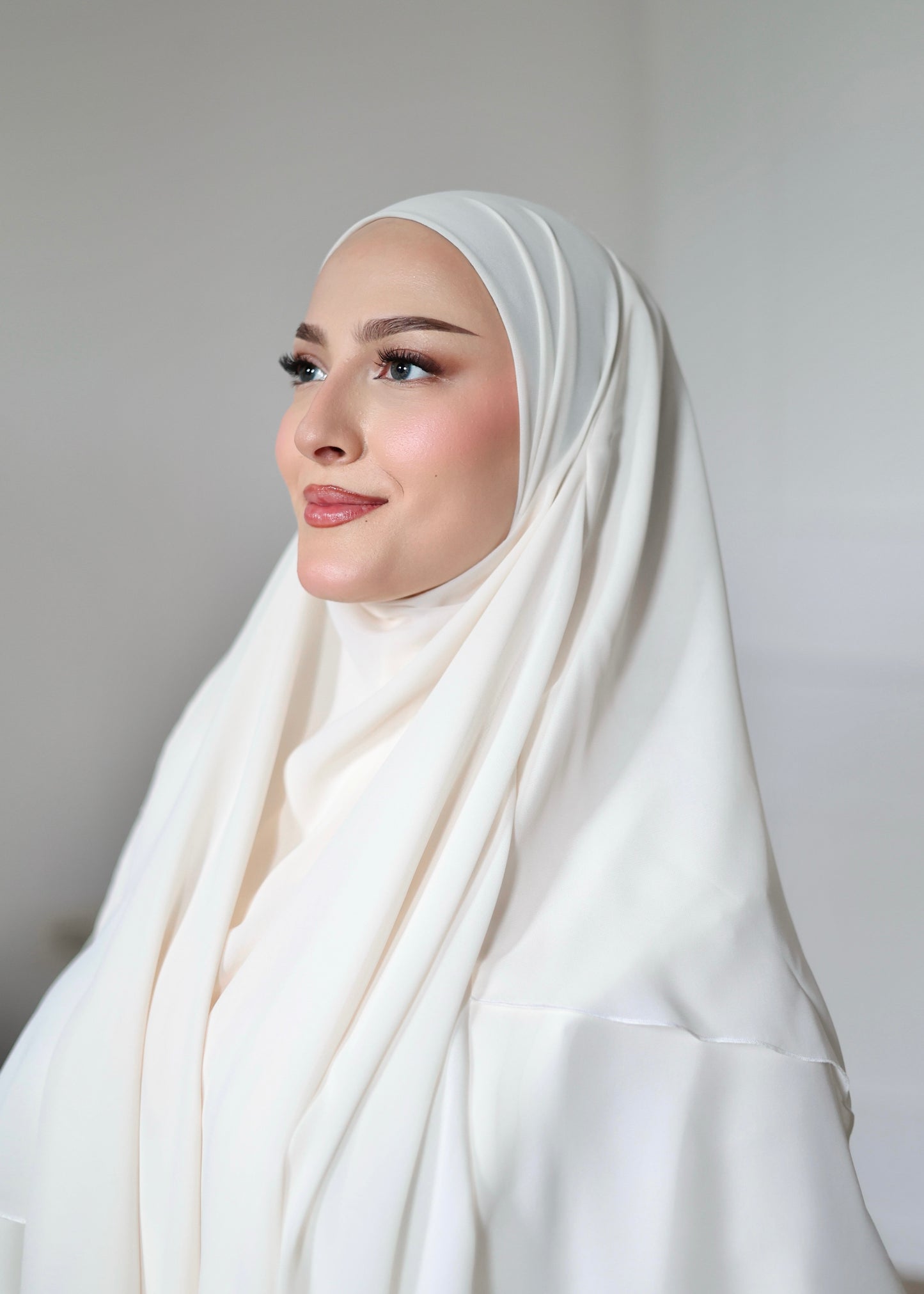 Chiffon Khimar OAT MILK