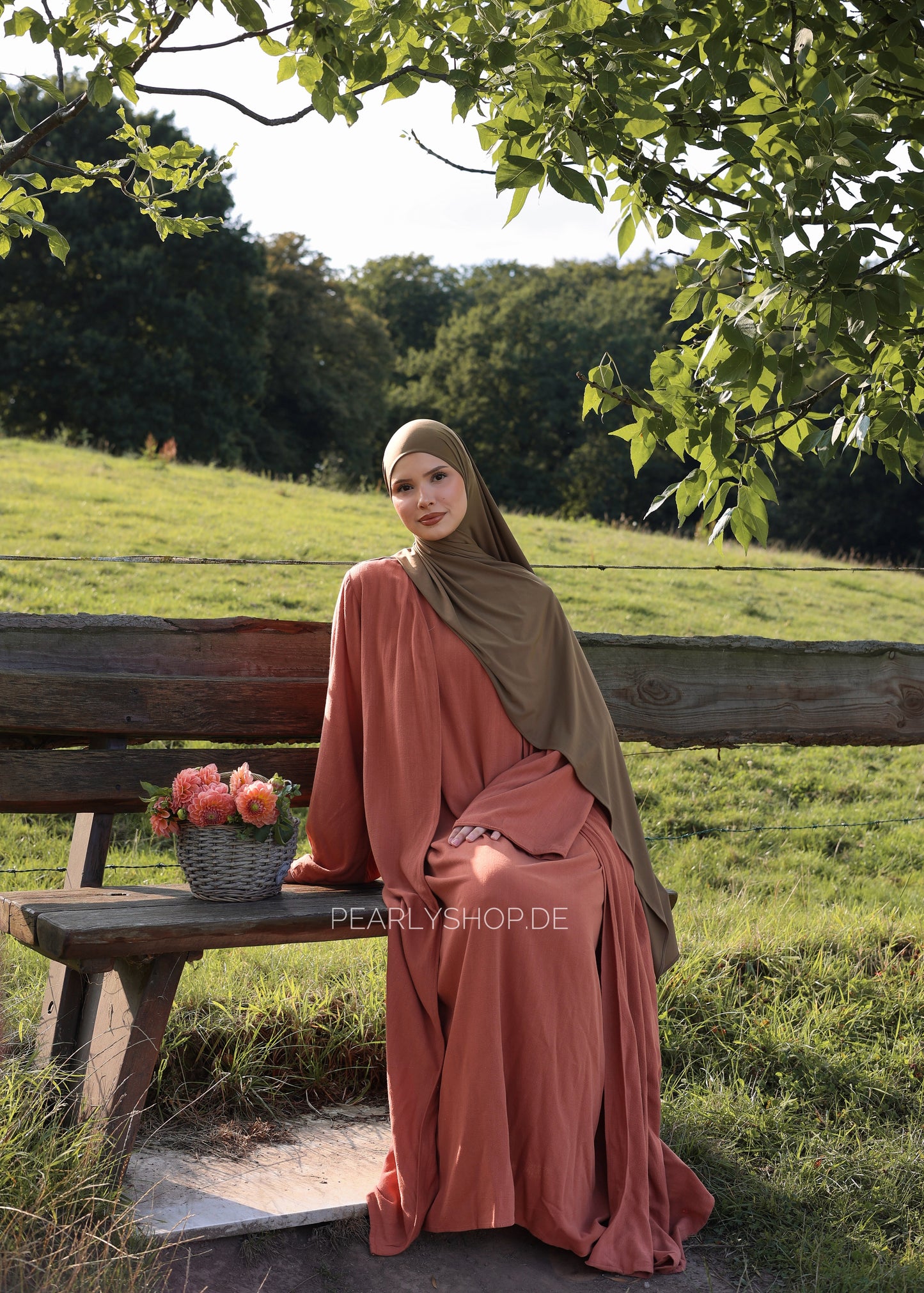 Abaya Set TERRACOTTA