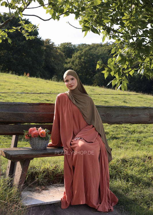 Abaya Set TERRACOTTA