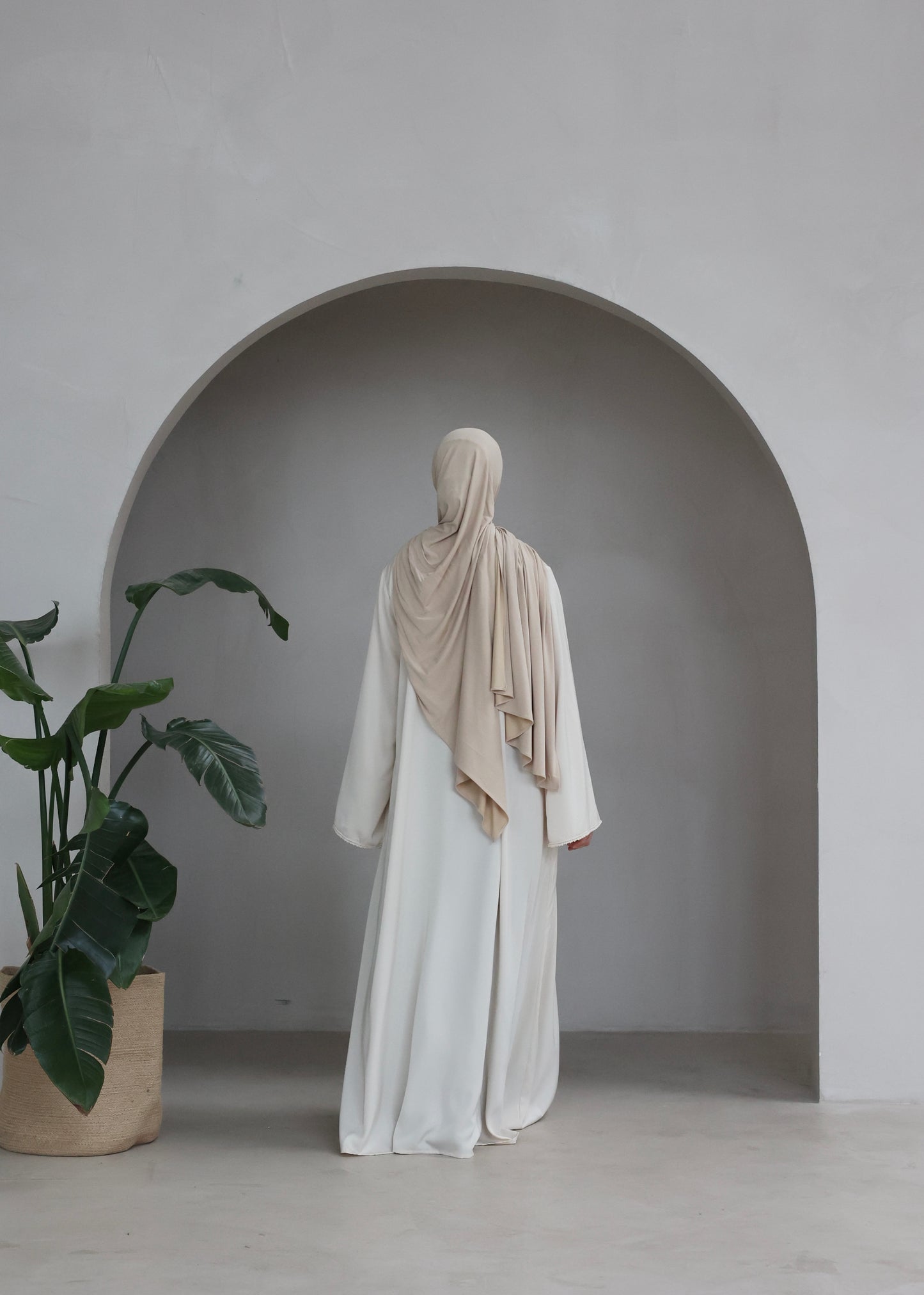 Abaya IMAN Cream