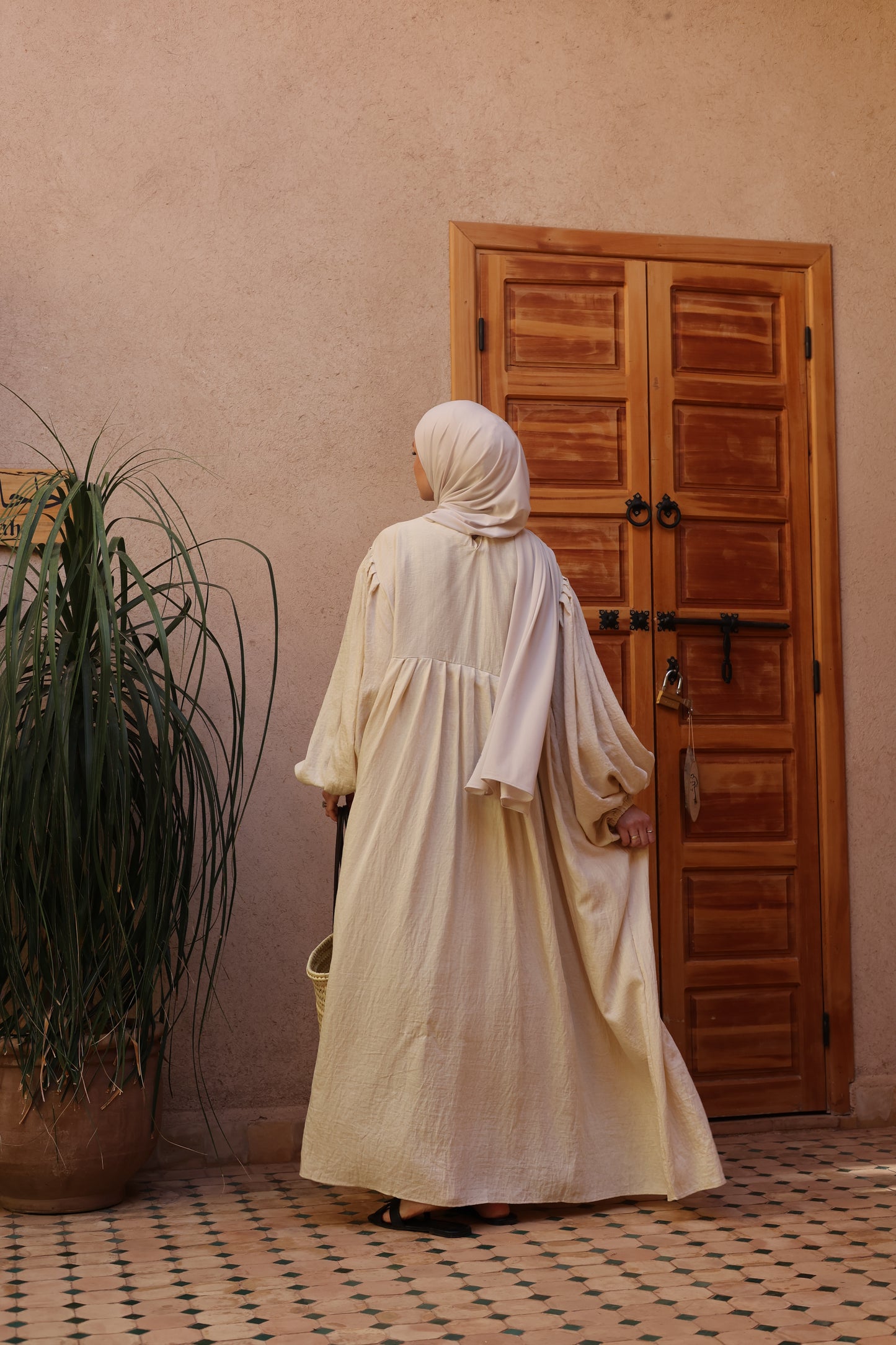 Flowy Linen Dress SUMMER BREEZE