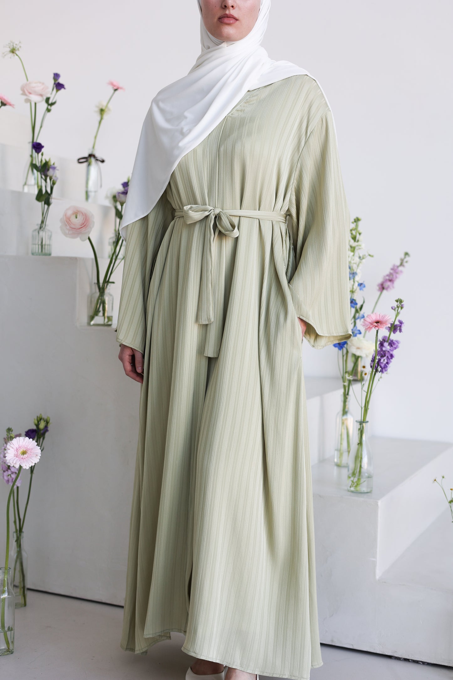 Airy Dress PISTACHIO