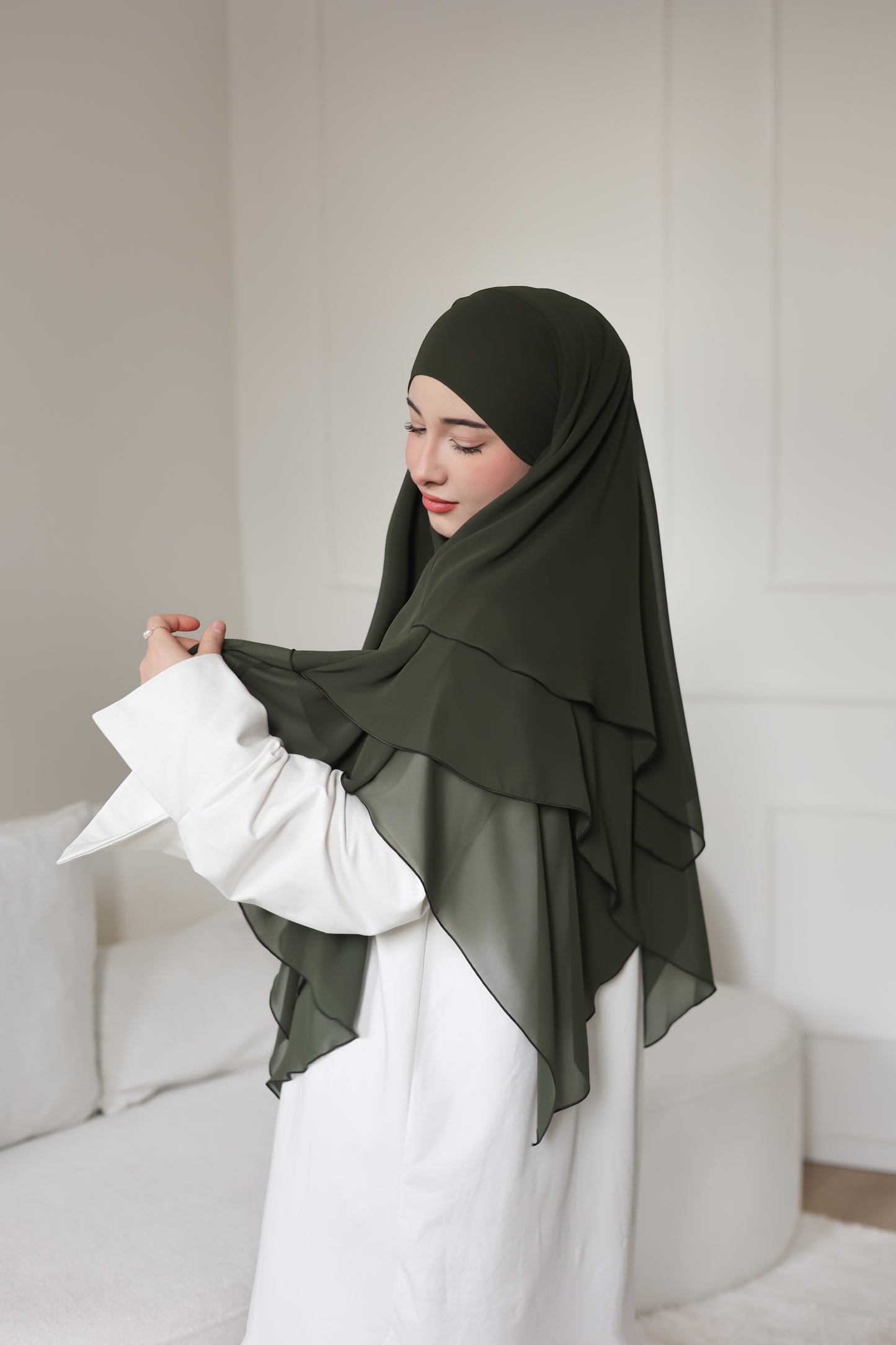 Chiffon Khimar PINE