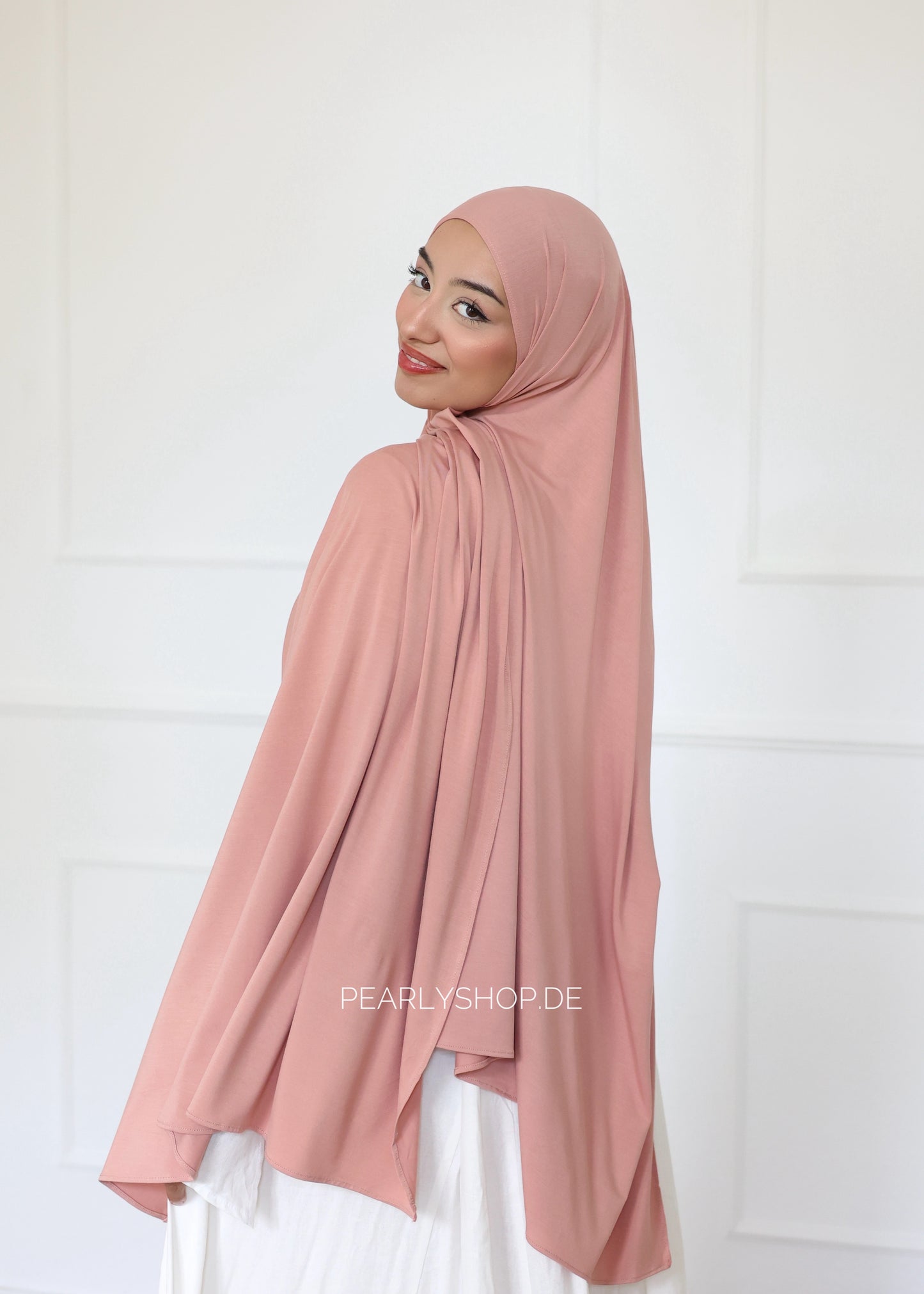 Breathable Bamboo Hijab CORAL
