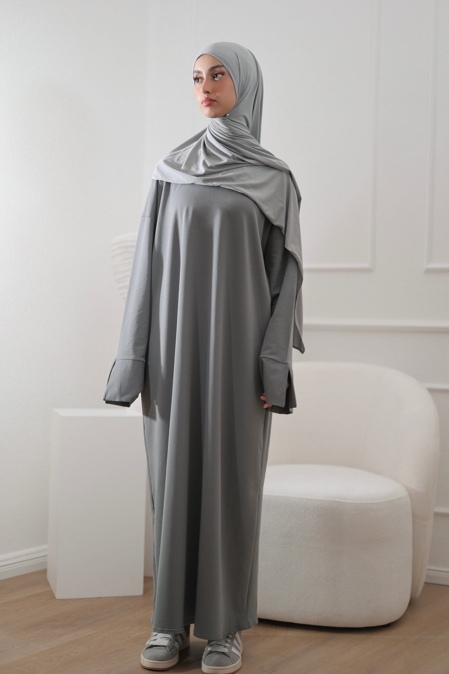 sweatshirt dress CLOUDY