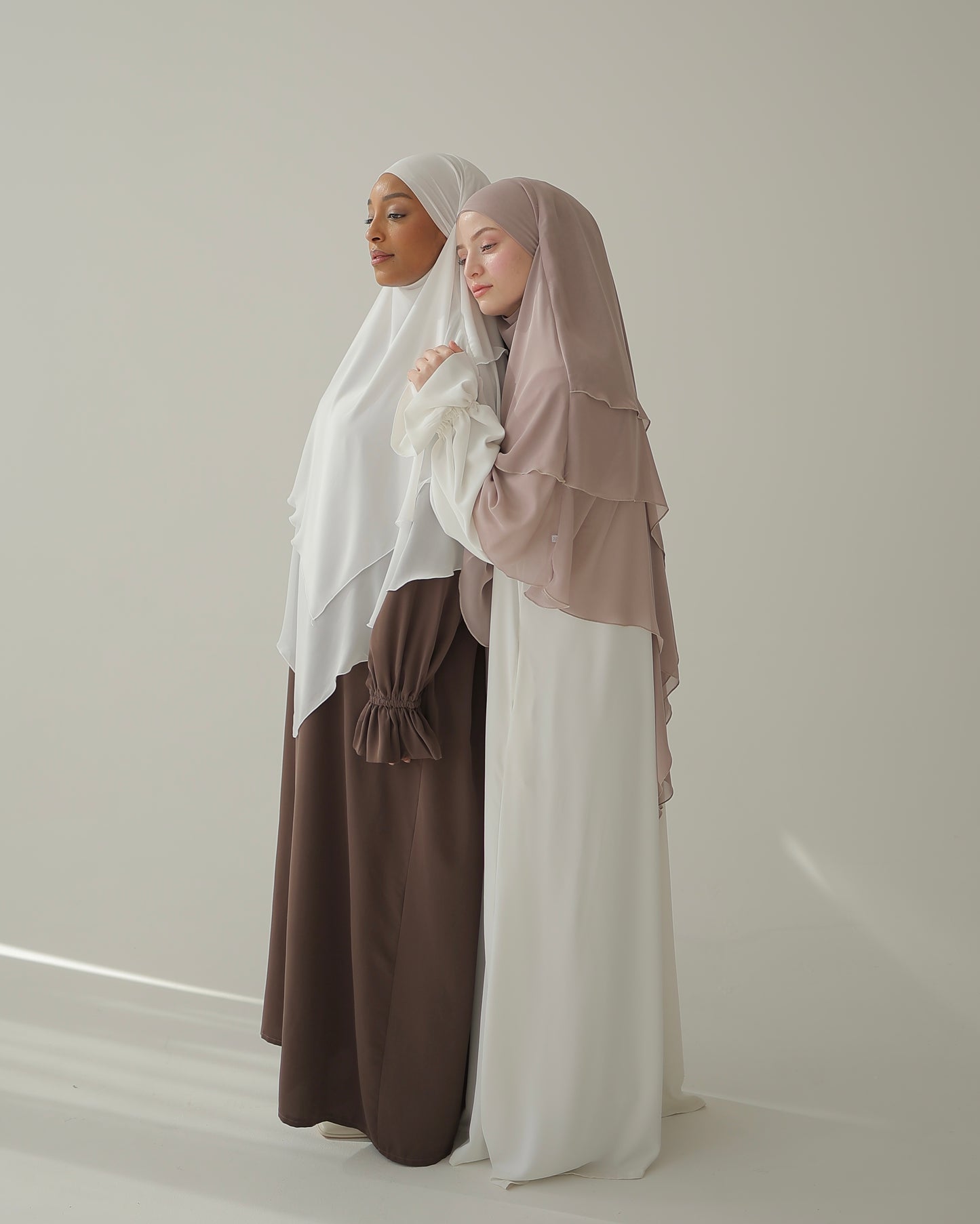 Abaya romantique SANDCASTLE