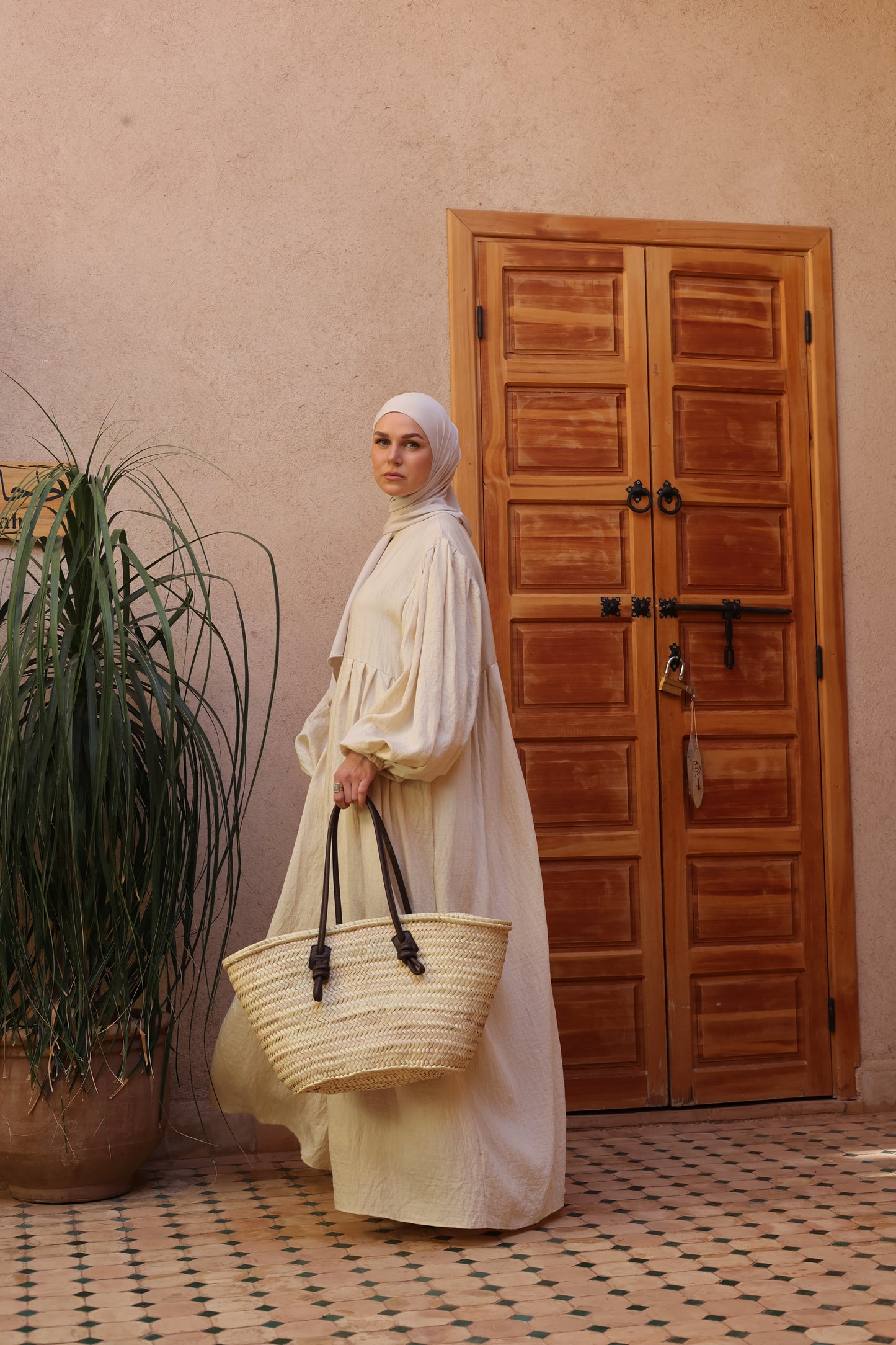 Flowy Linen Dress SUMMER BREEZE