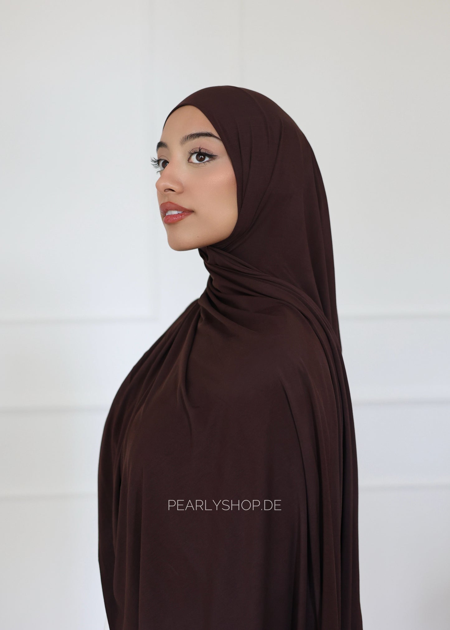 Breathable Bamboo Hijab BROWNIE