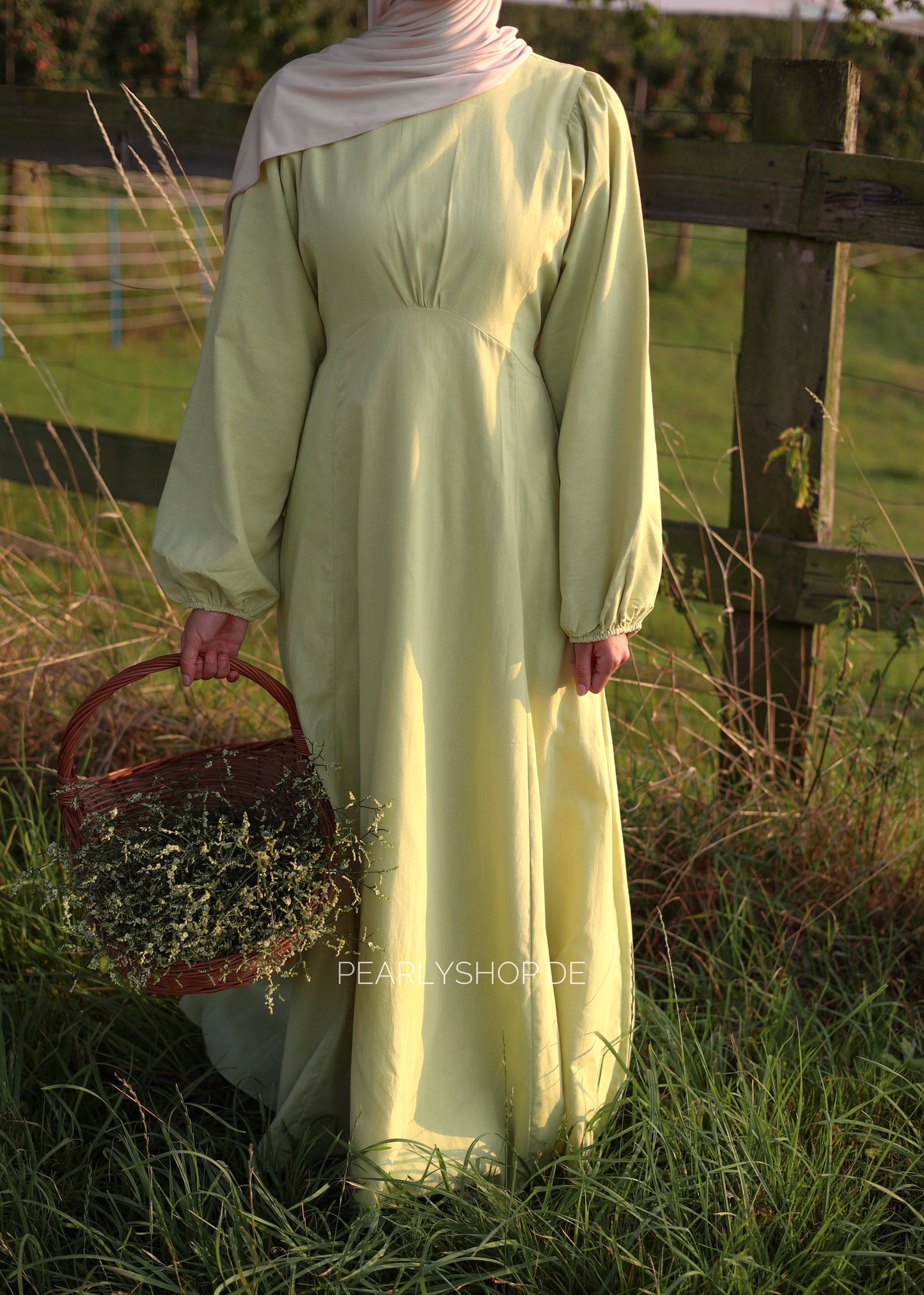 Cotton Dress LIME