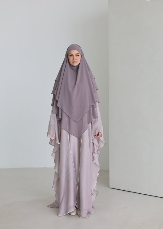 Chiffon Khimar ROSEWOOD