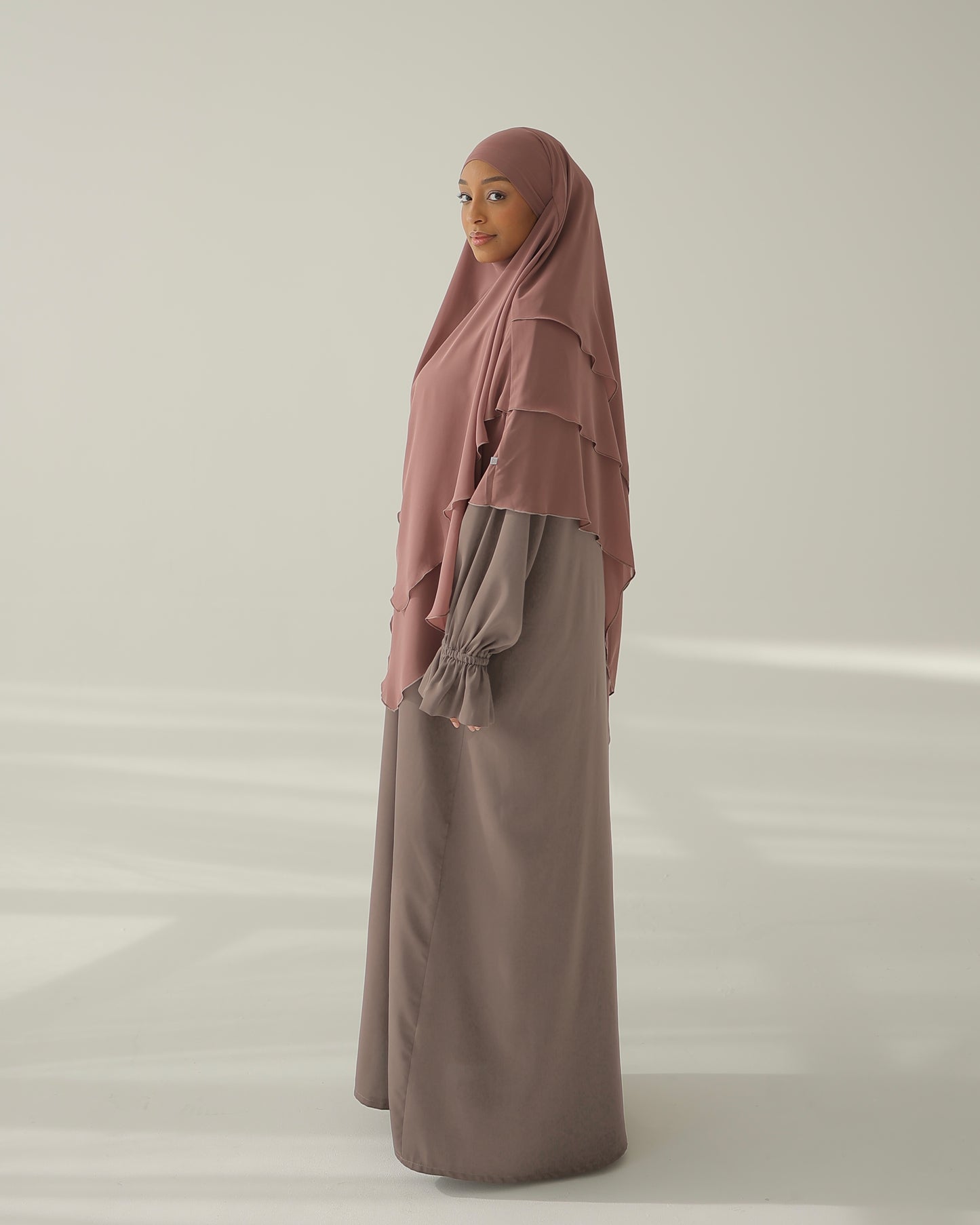 Romantic Abaya STONE
