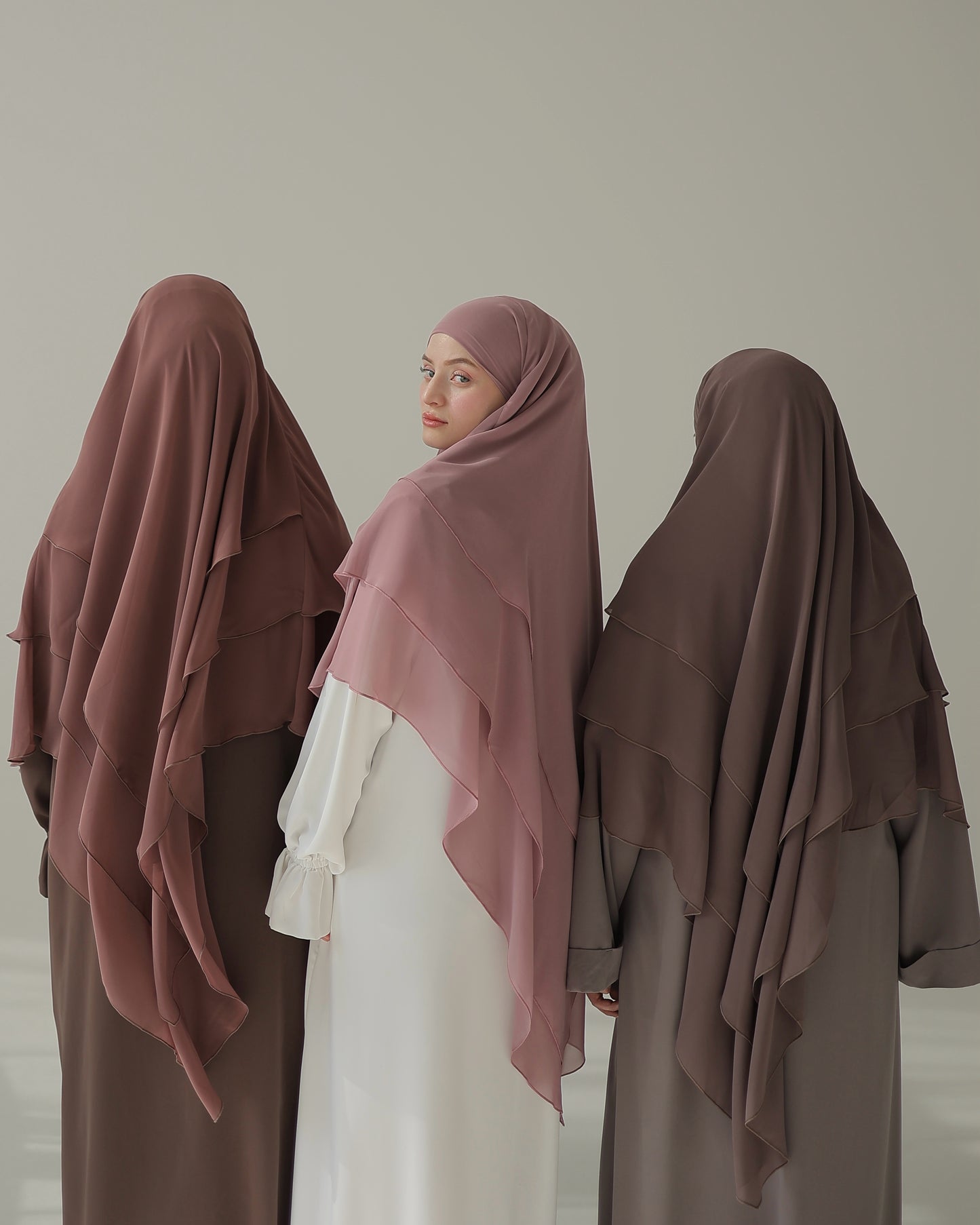 Chiffon Khimar BERRY