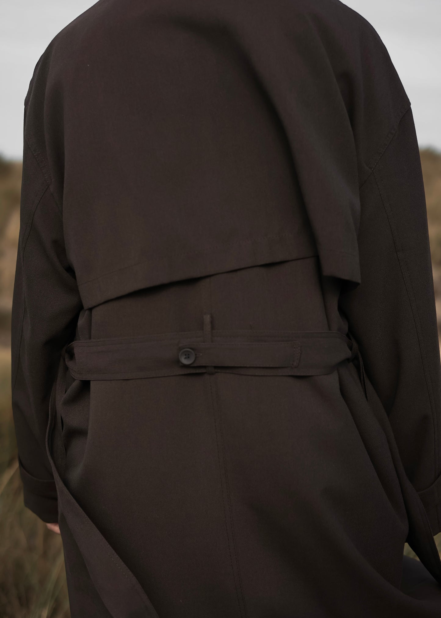 PEARLY STUDIO Trenchcoat DARK BROWN