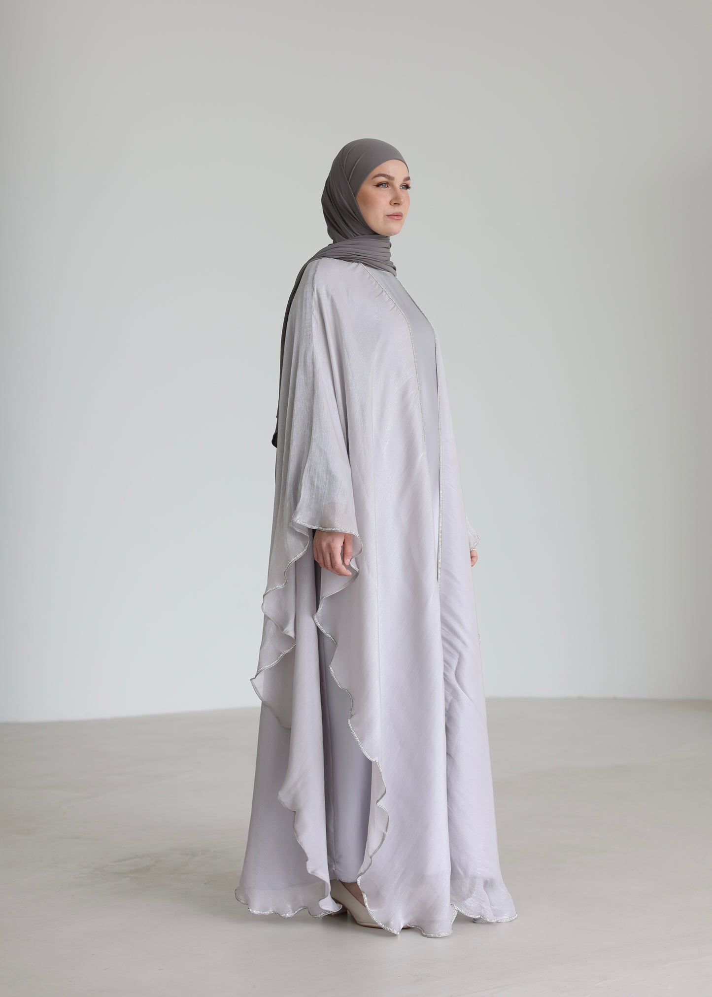 Abaya MOONLIGHT silver