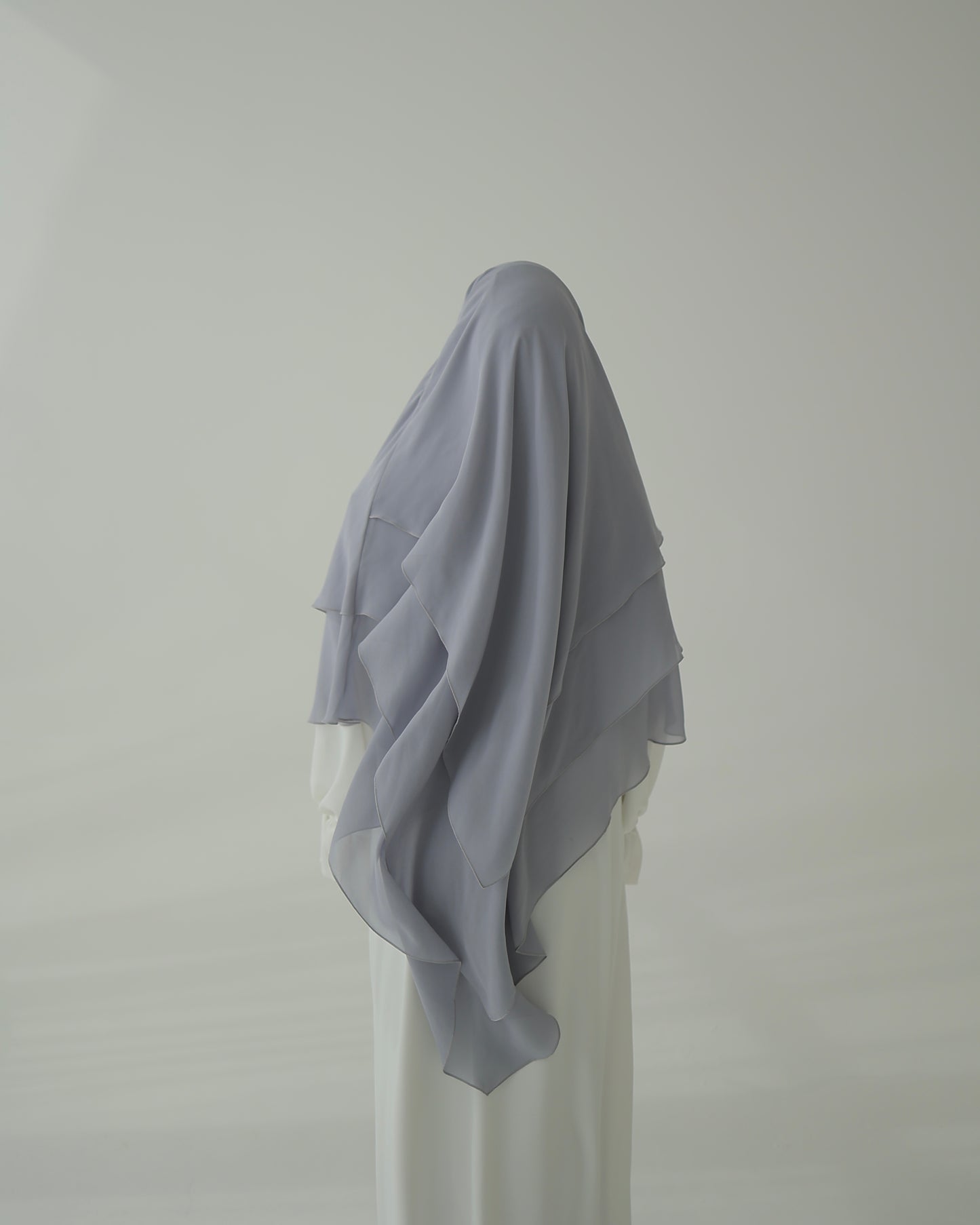Three-layer chiffon Khimar ICE