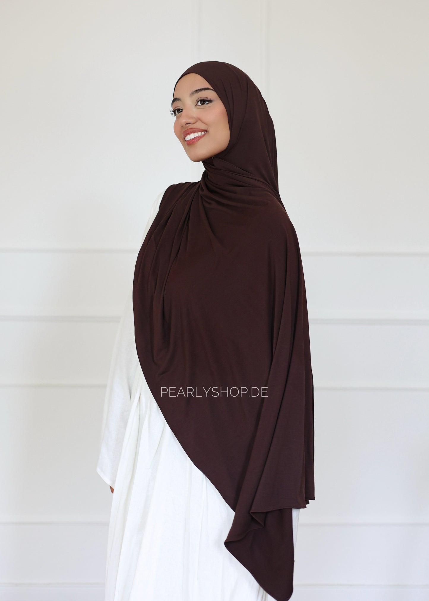 Breathable Bamboo Hijab BROWNIE