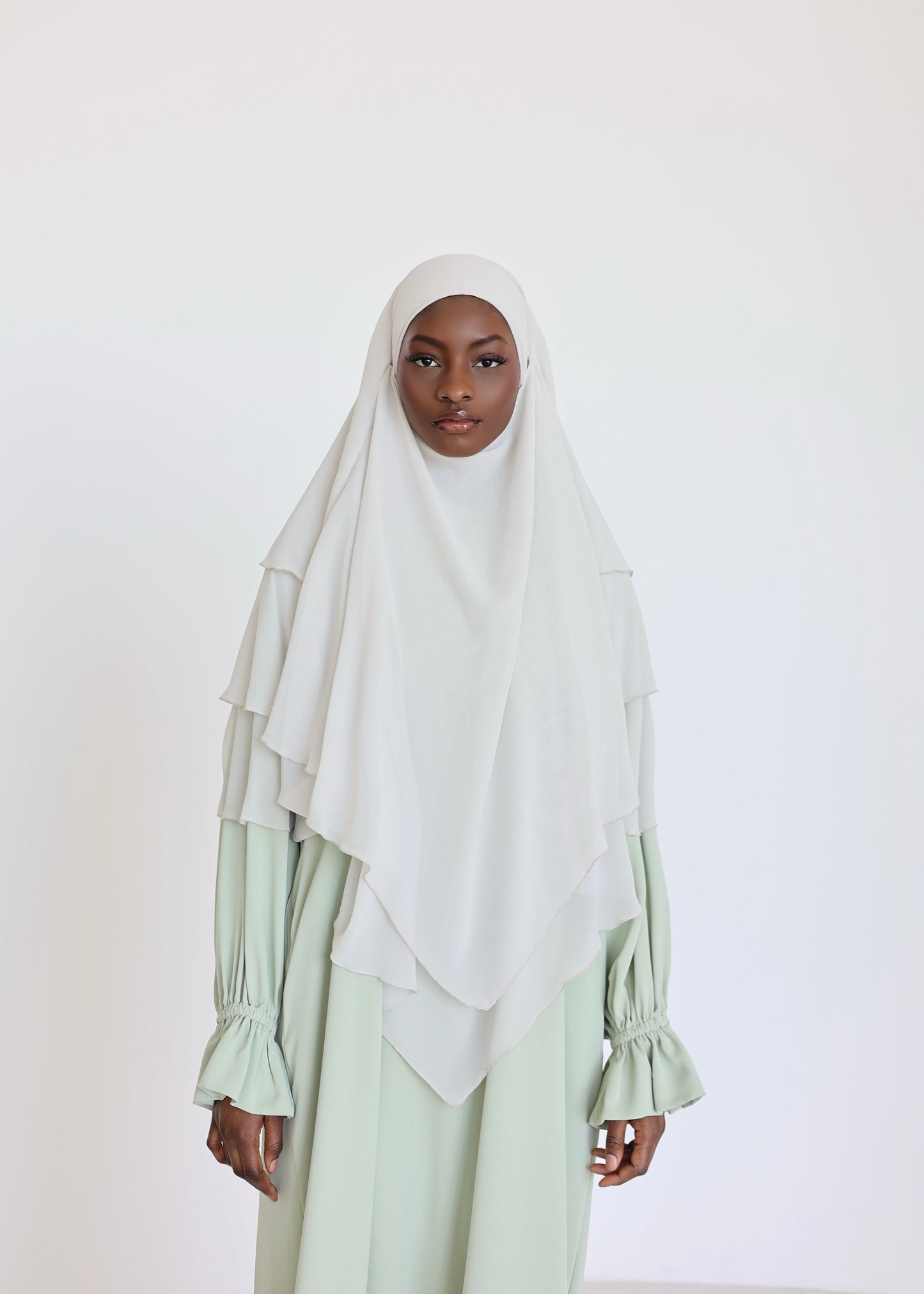 Romantic Abaya MATCHA