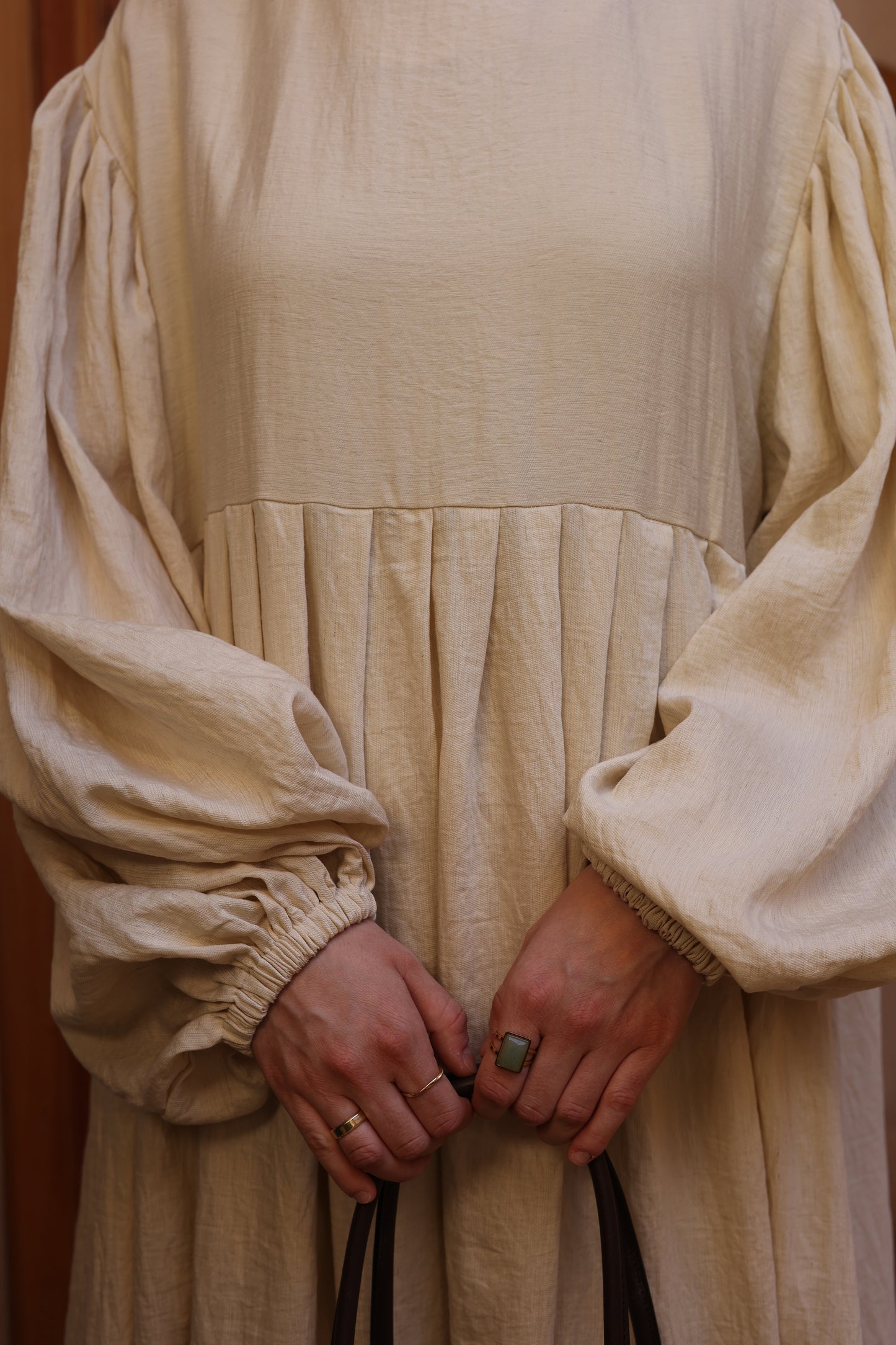 Flowy Linen Dress SUMMER BREEZE