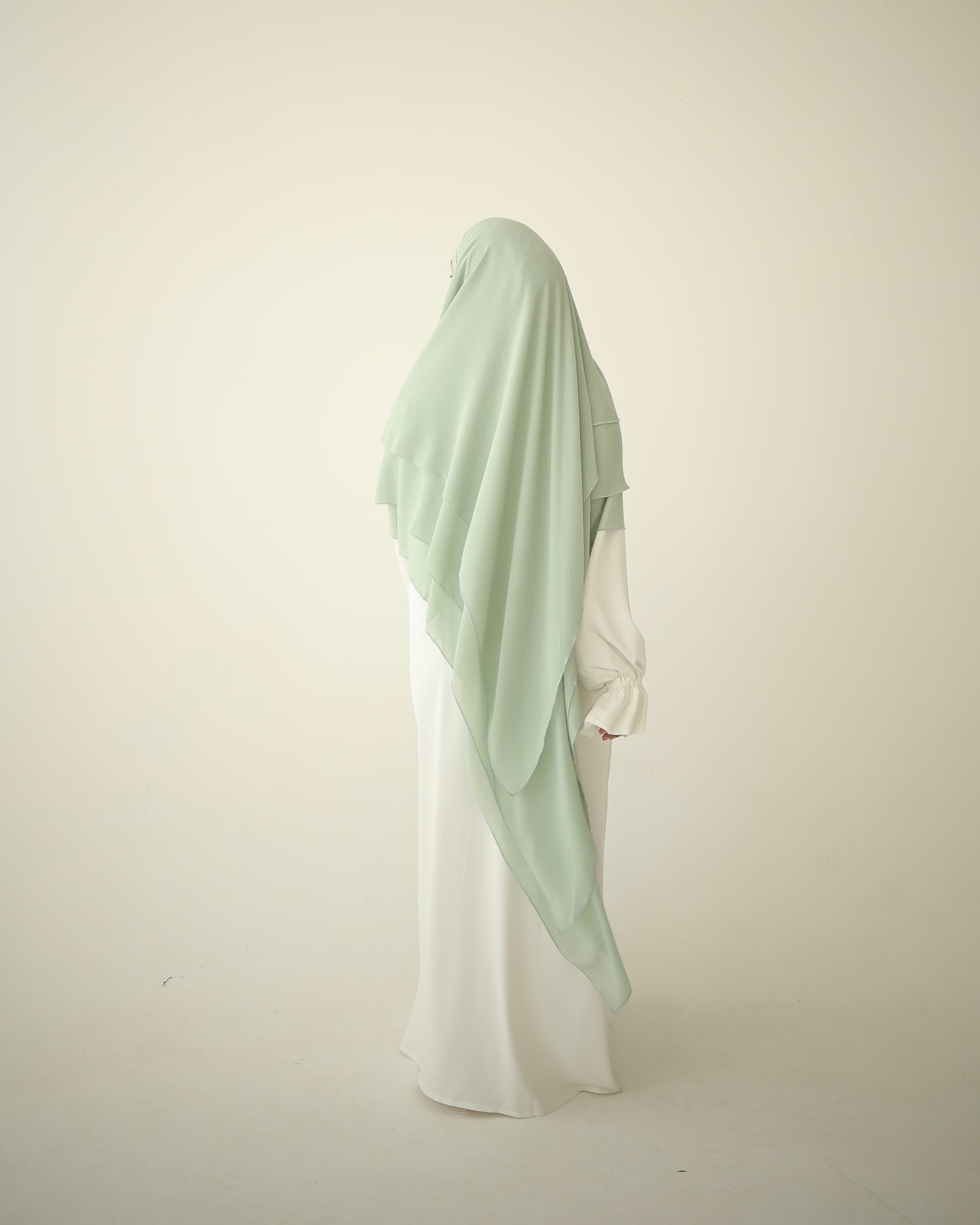 Khimar à la barbe à papa à la menthe