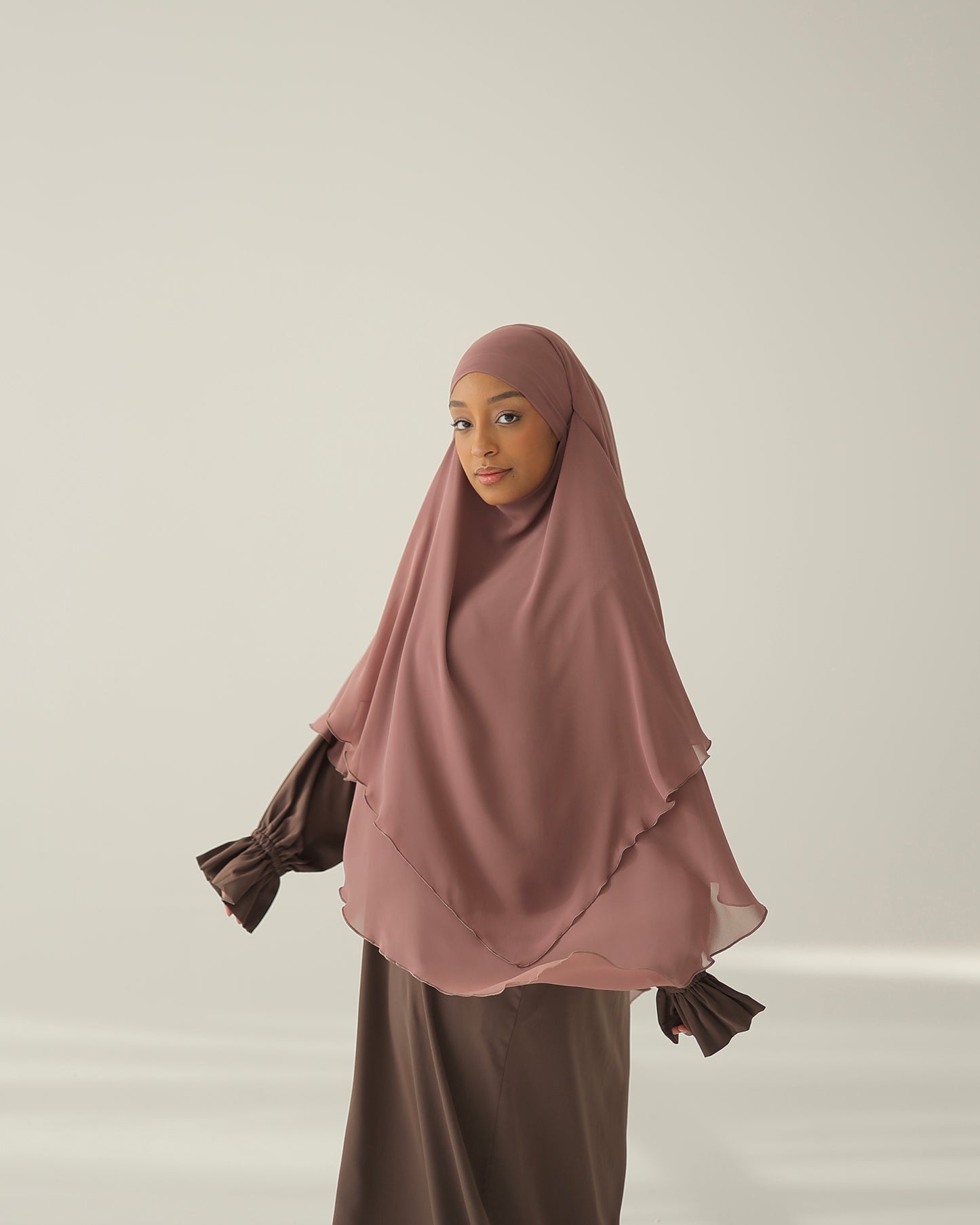 Chiffon Khimar EARTH