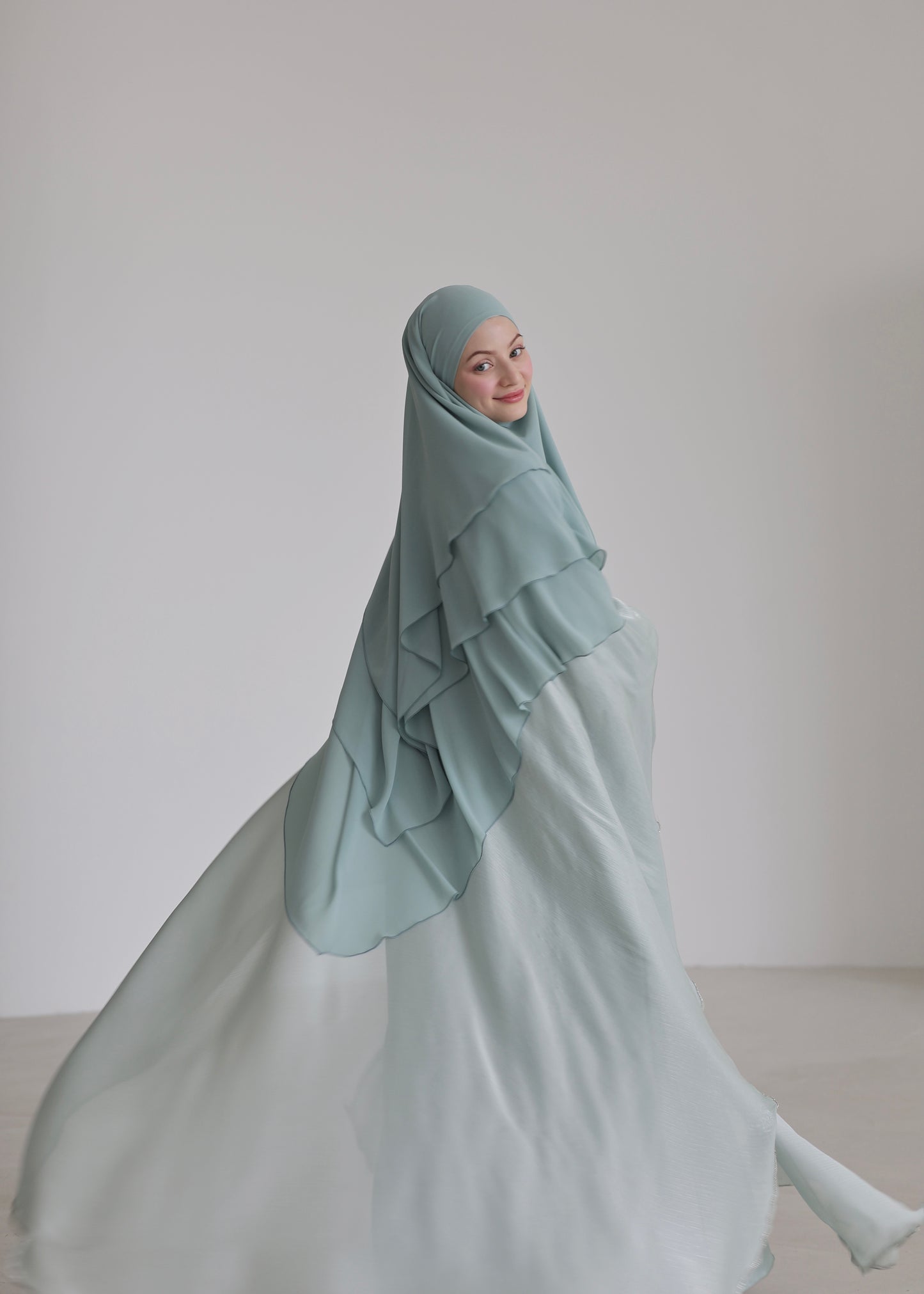 Chiffon Khimar MINT