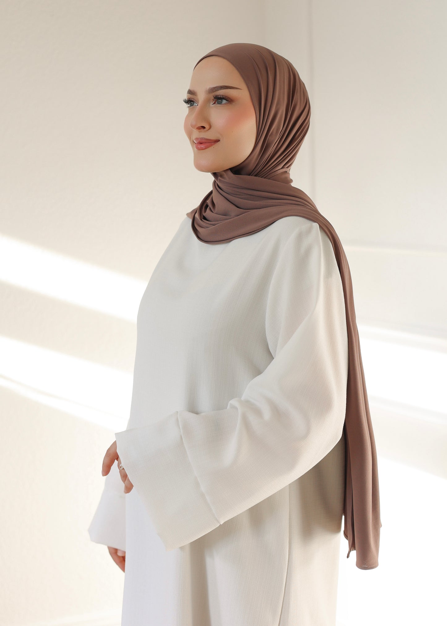 Basic Abaya Leinenoptik SWAN