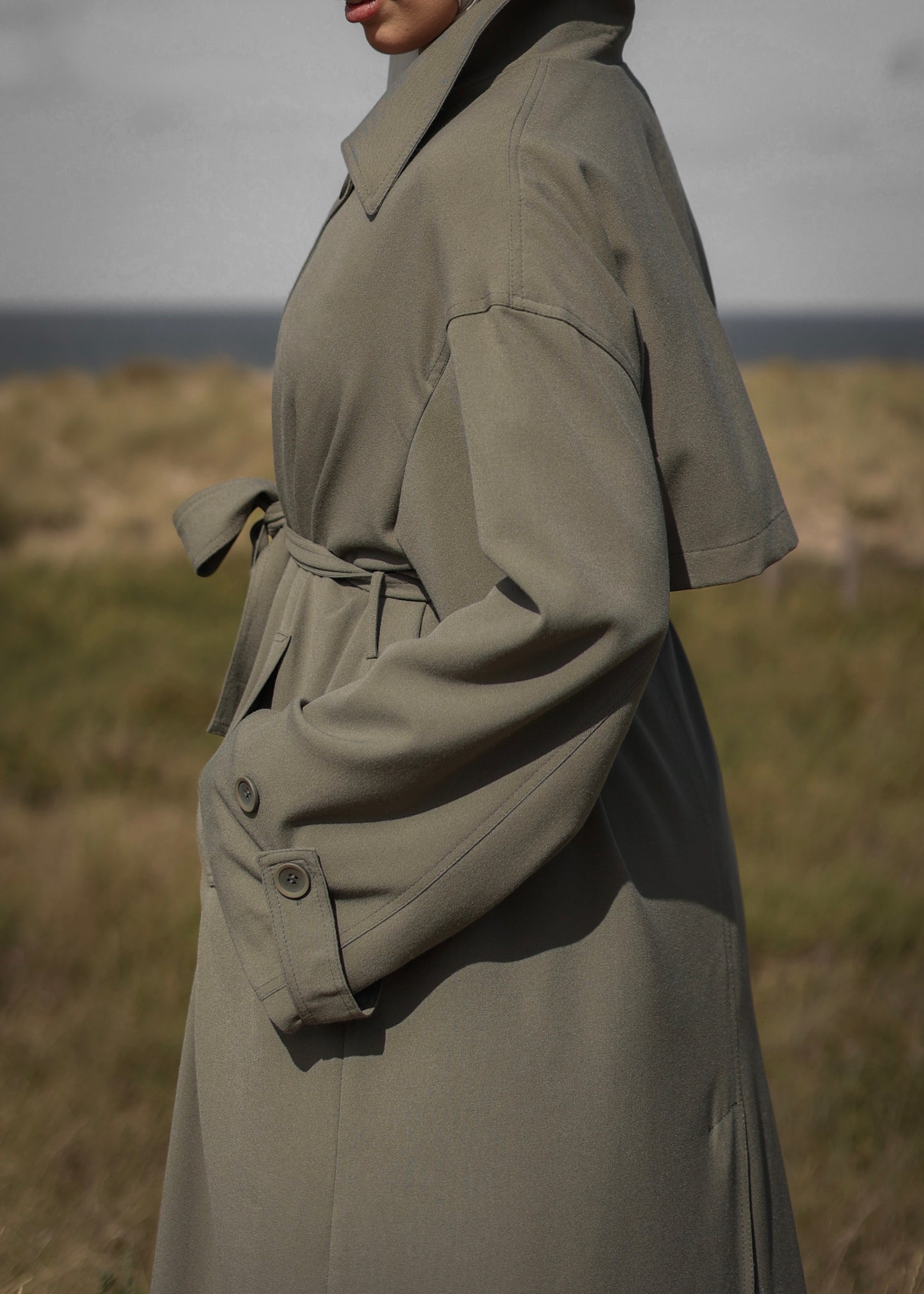 PEARLY STUDIO Trenchcoat OLIVE