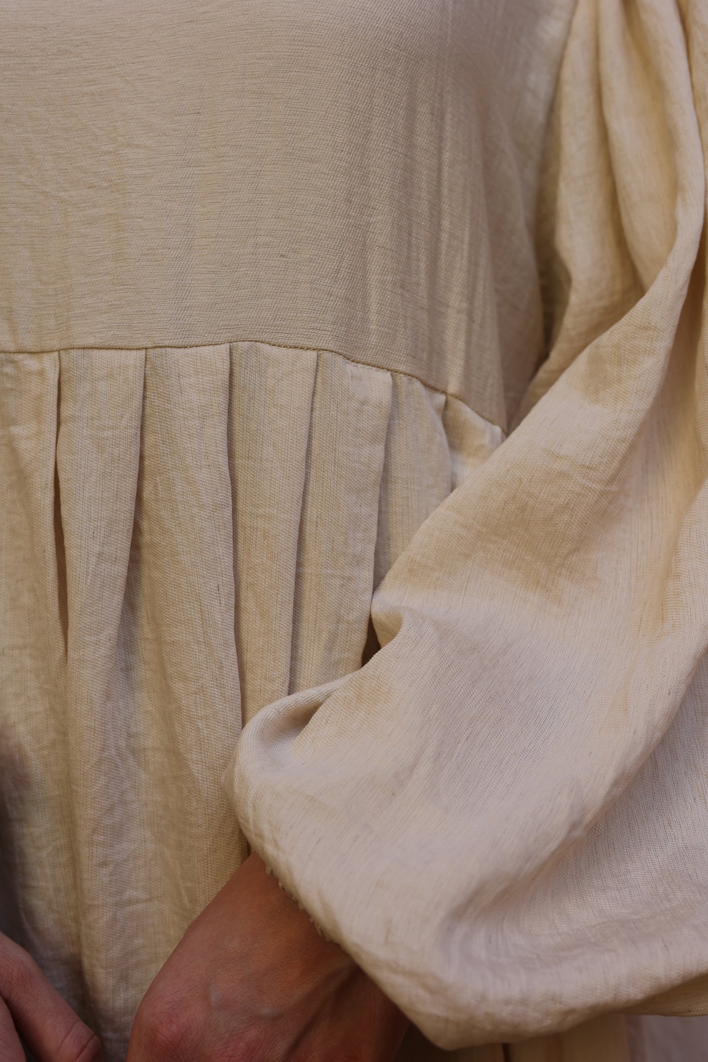 Flowy Linen Dress SUMMER BREEZE