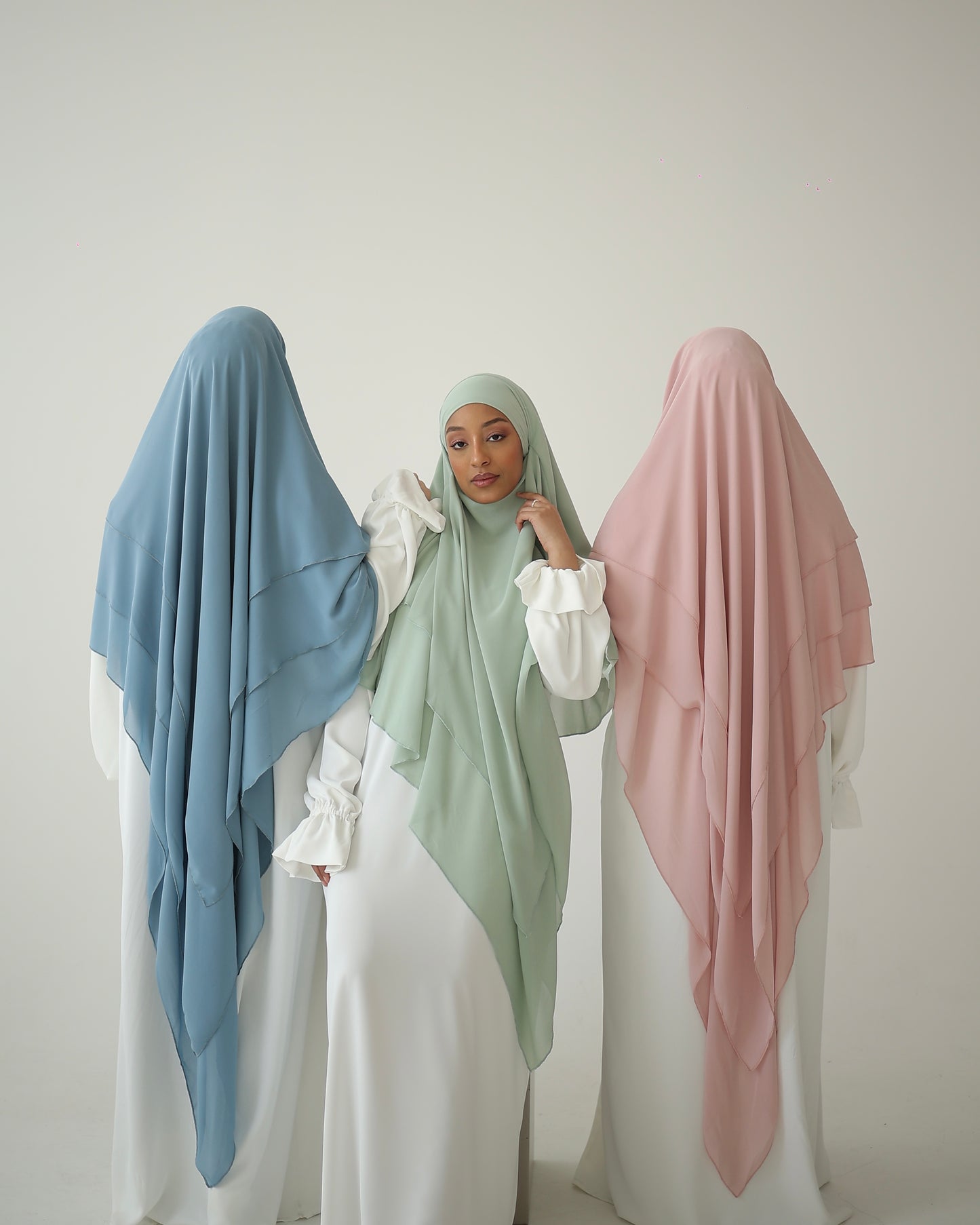Khimar à la barbe à papa à la menthe