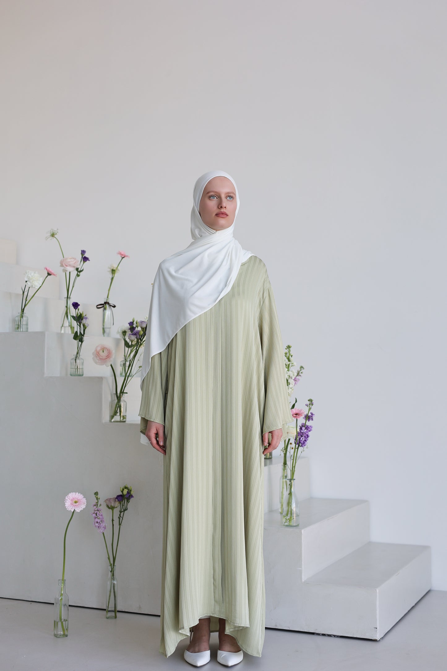 Airy Dress PISTACHIO