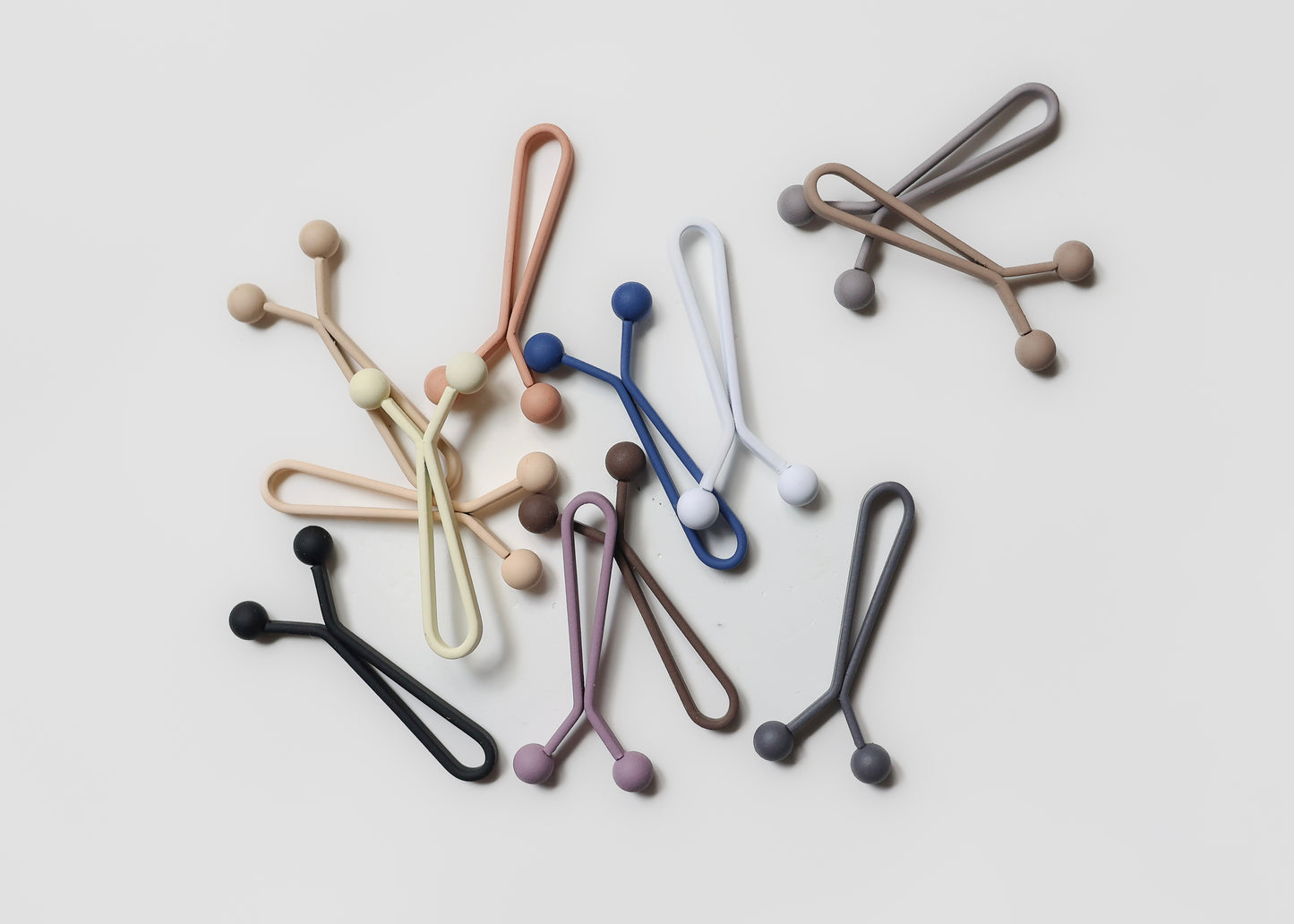 Hijab Clips COLORFUL 12er Set