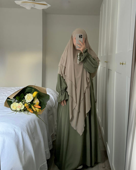 Abaya Romantique SAGE