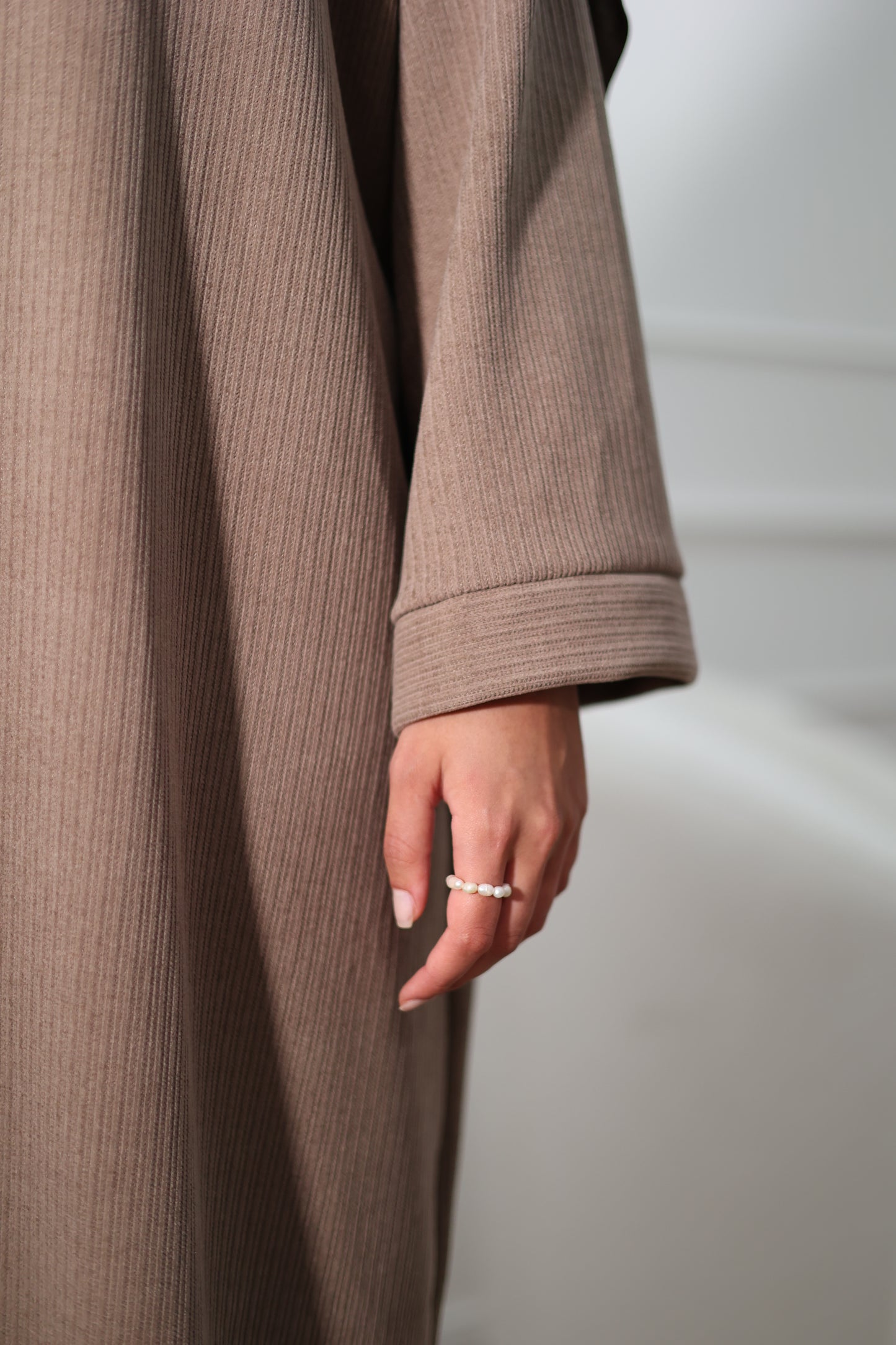 sweater dress CAPPUCINO